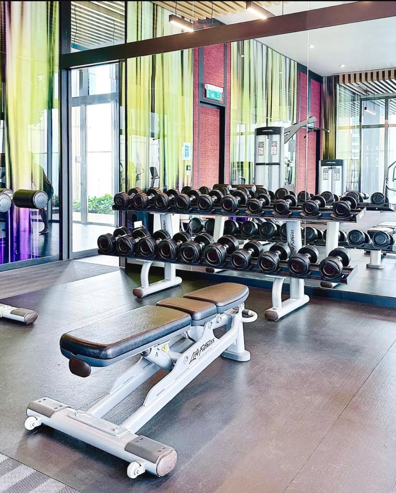 Fitness centre/facilities in Tropicana The Residence Klcc By Sky World