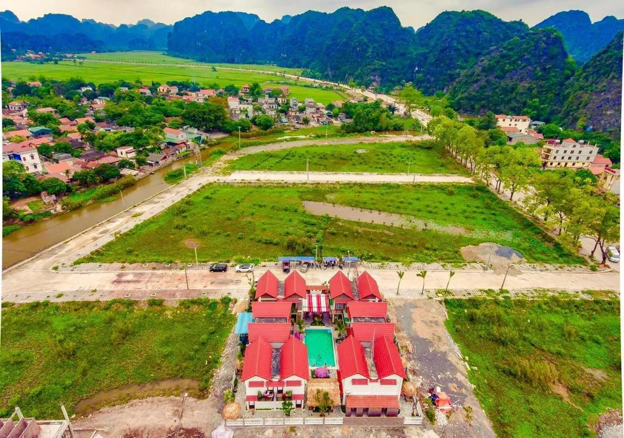 Property building in Tam Coc Mandala Villa & Homestay