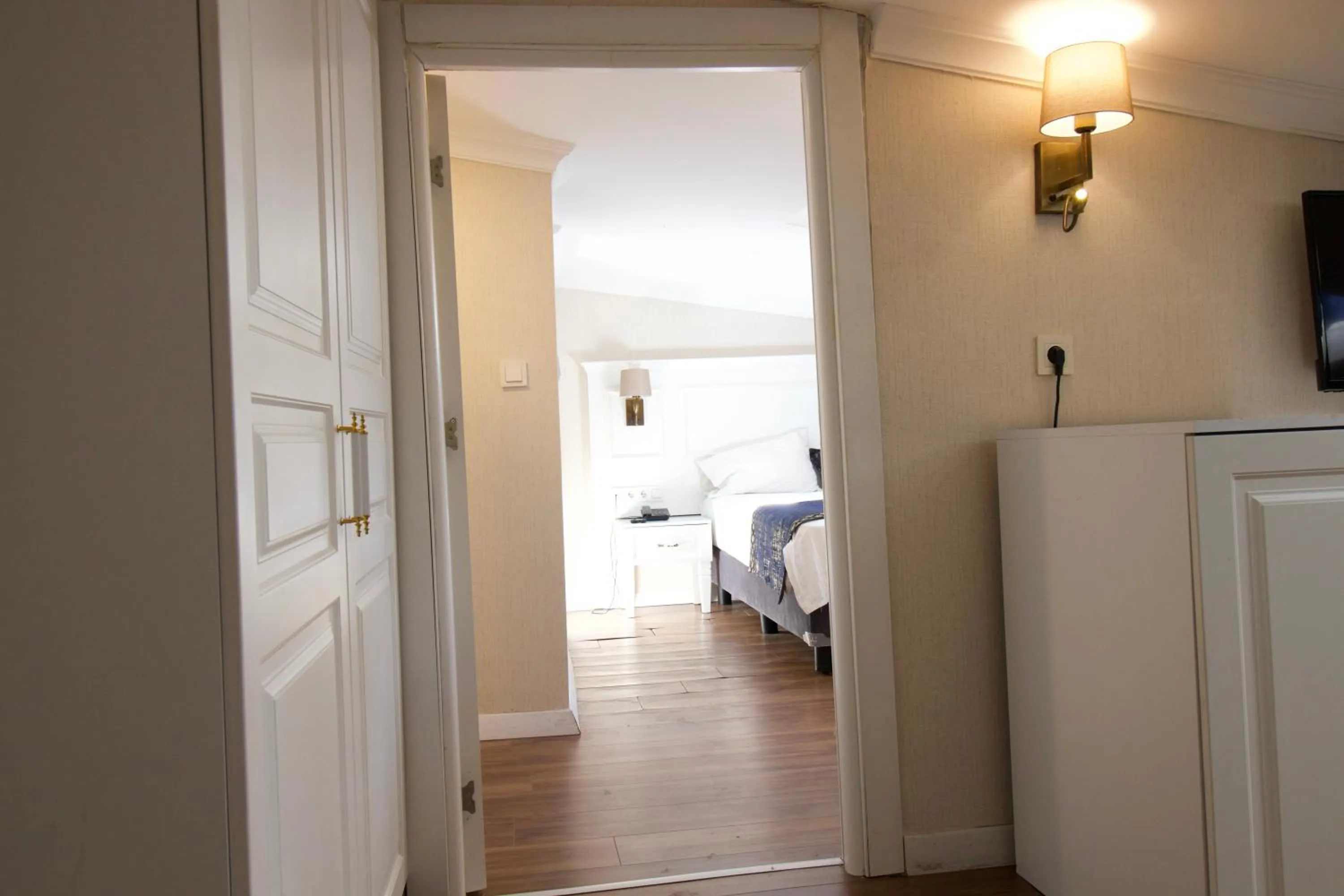 Bed in Olympos Garden Hotel