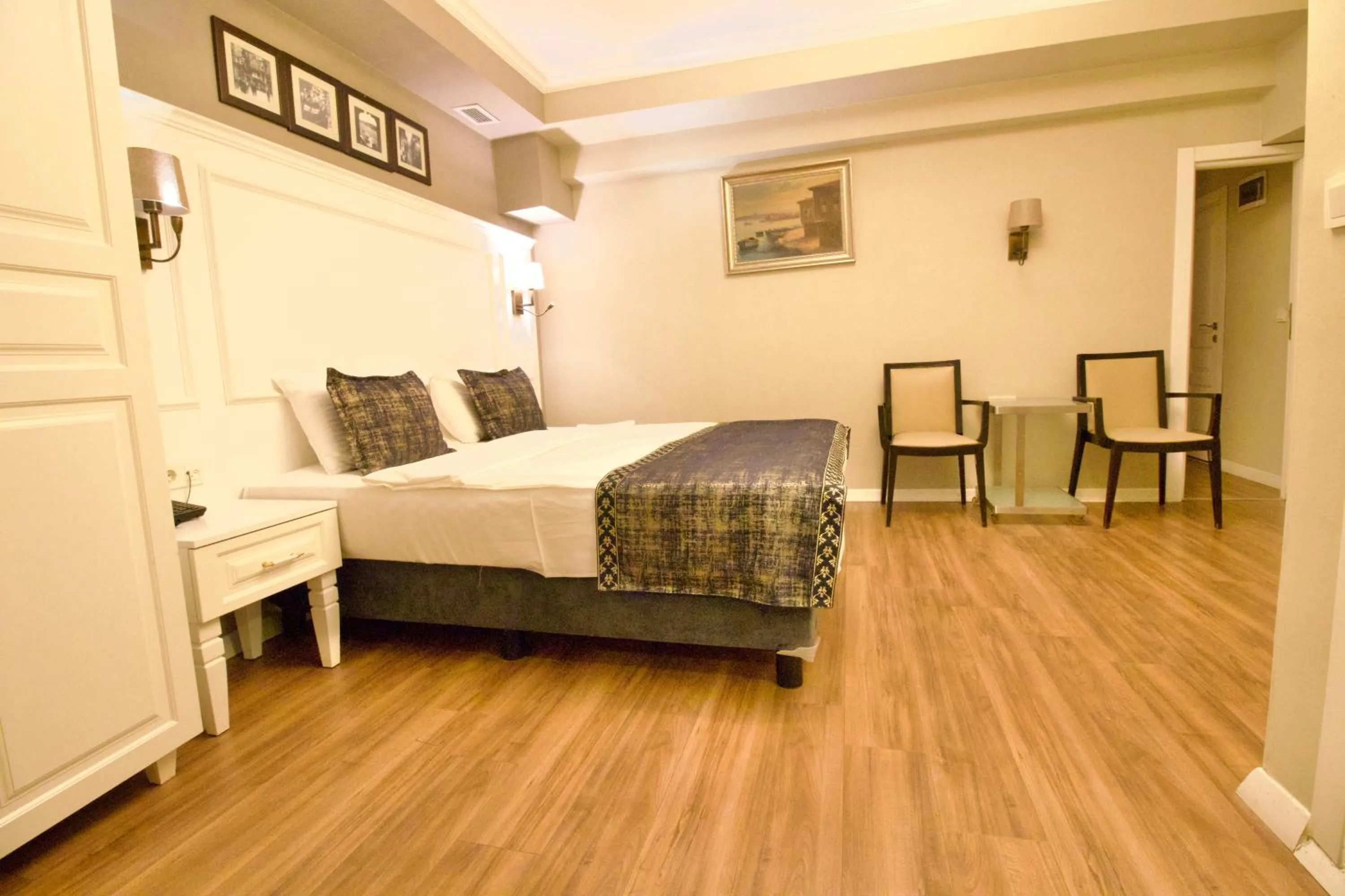 Bed in Olympos Garden Hotel