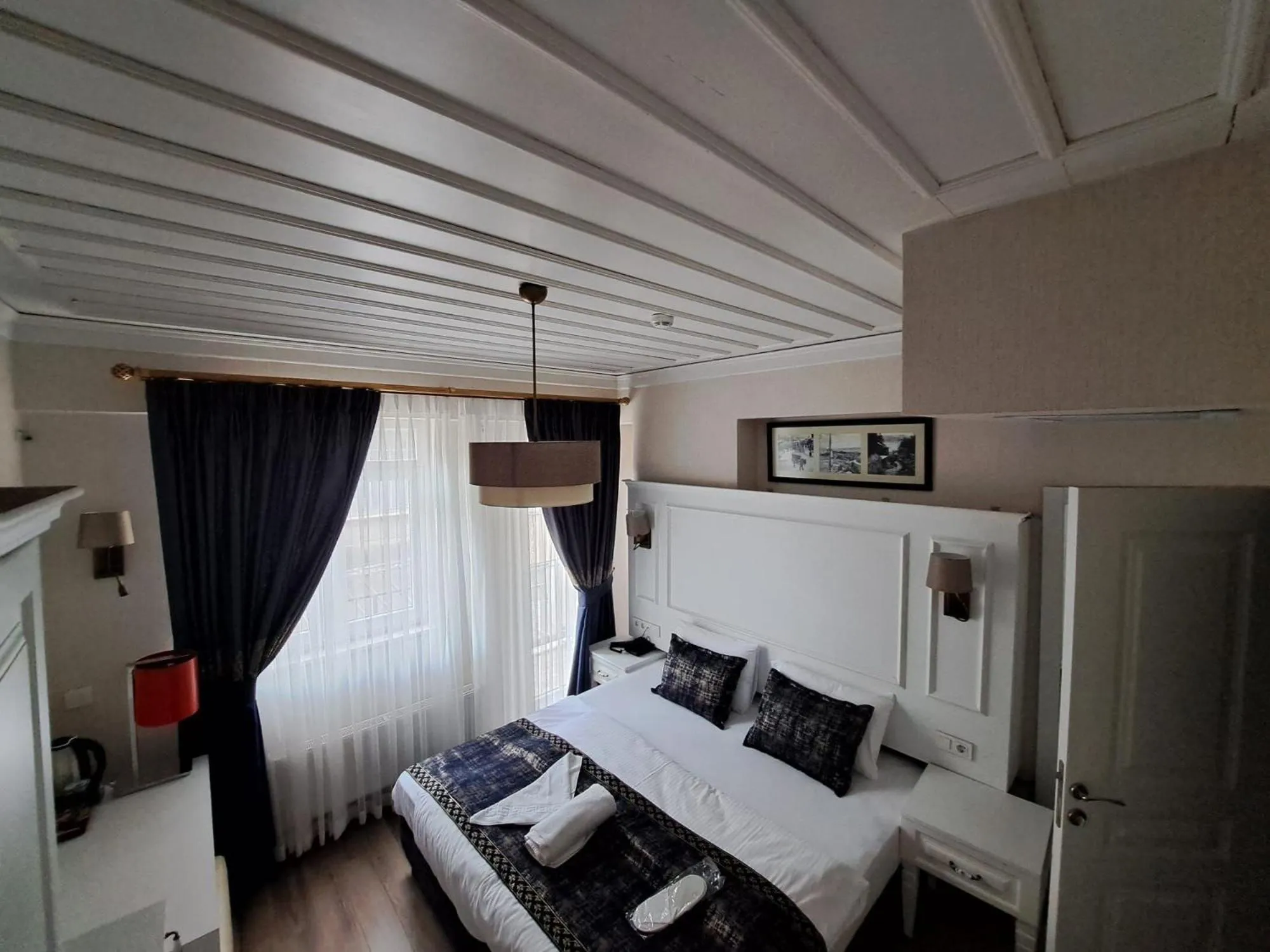 Bed in Olympos Garden Hotel