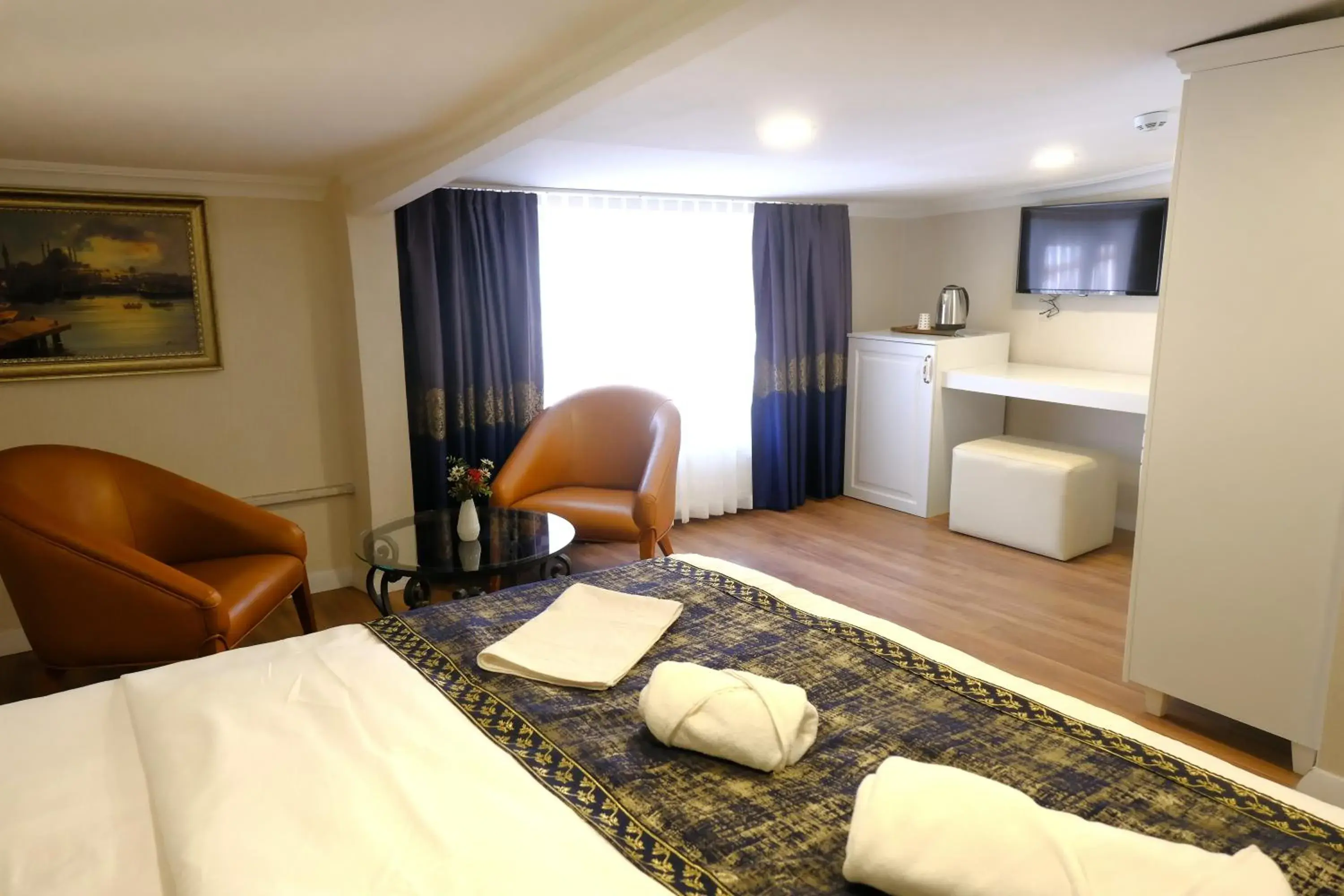 Seating area, Bed in Olympos Garden Hotel Seating area, Bed in Olympos Garden Hotel