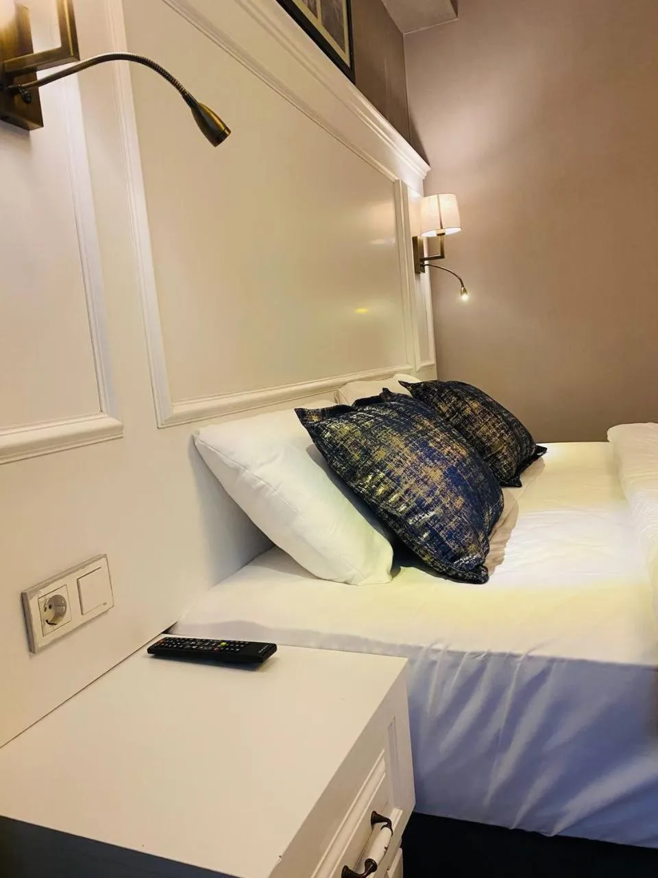 Bed in Olympos Garden Hotel