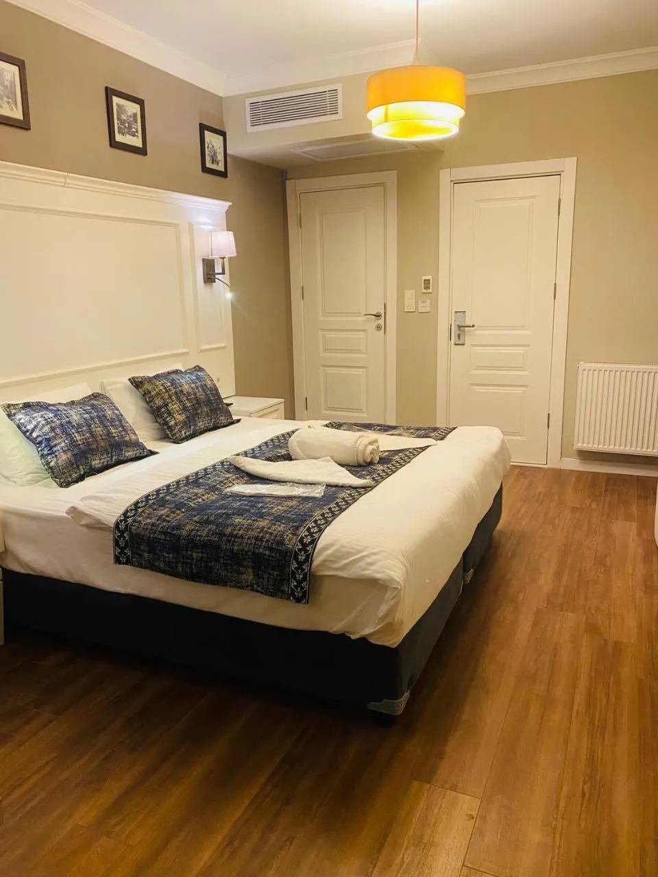 Bed in Olympos Garden Hotel