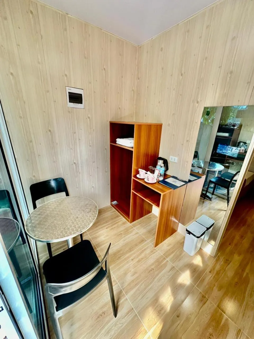 Seating area in Carcar Eco Farm Resorts