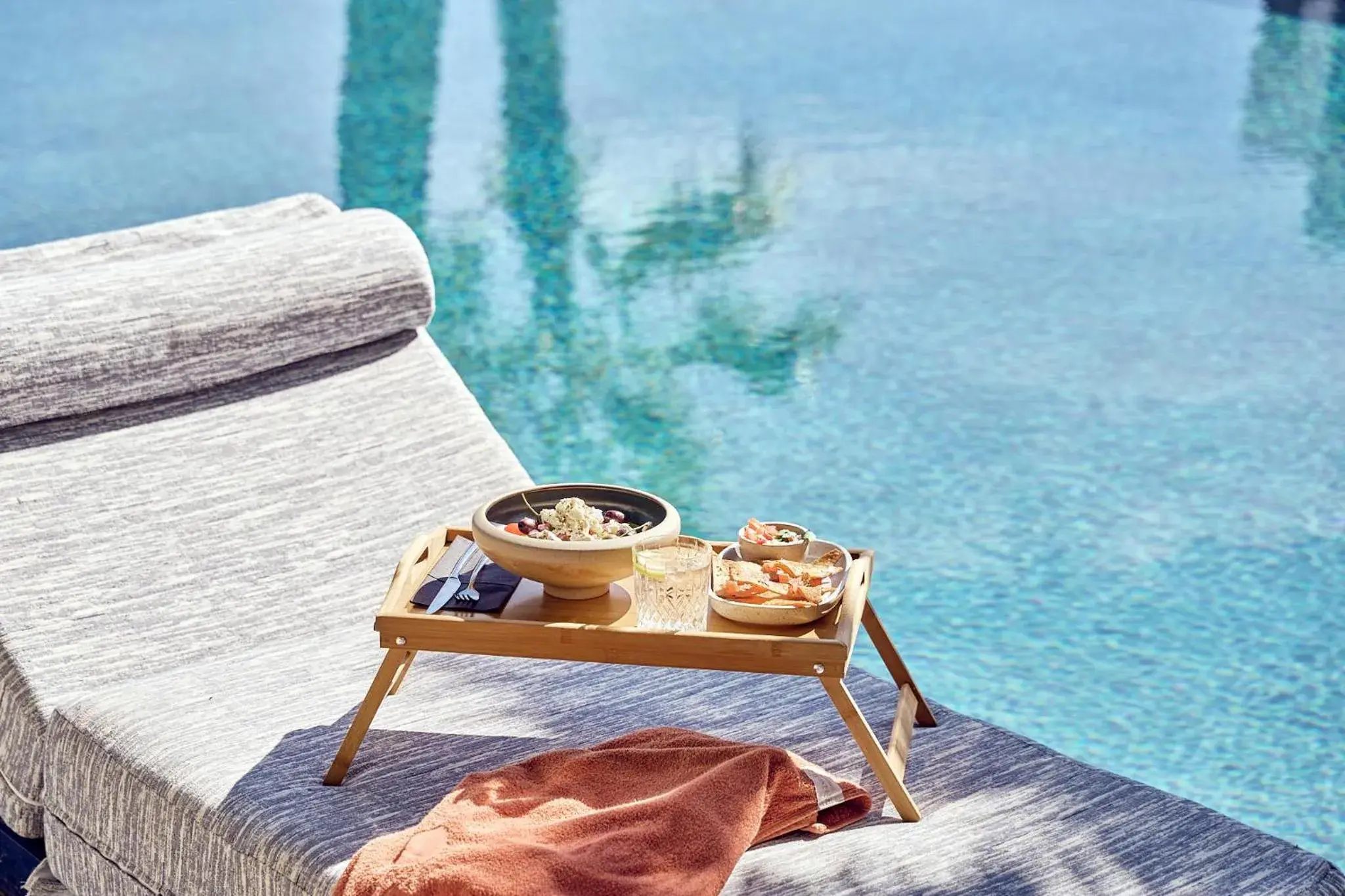 sunbed in Mykonos Theoxenia, a Member of Design Hotels sunbed in Mykonos Theoxenia, a Member of Design Hotels