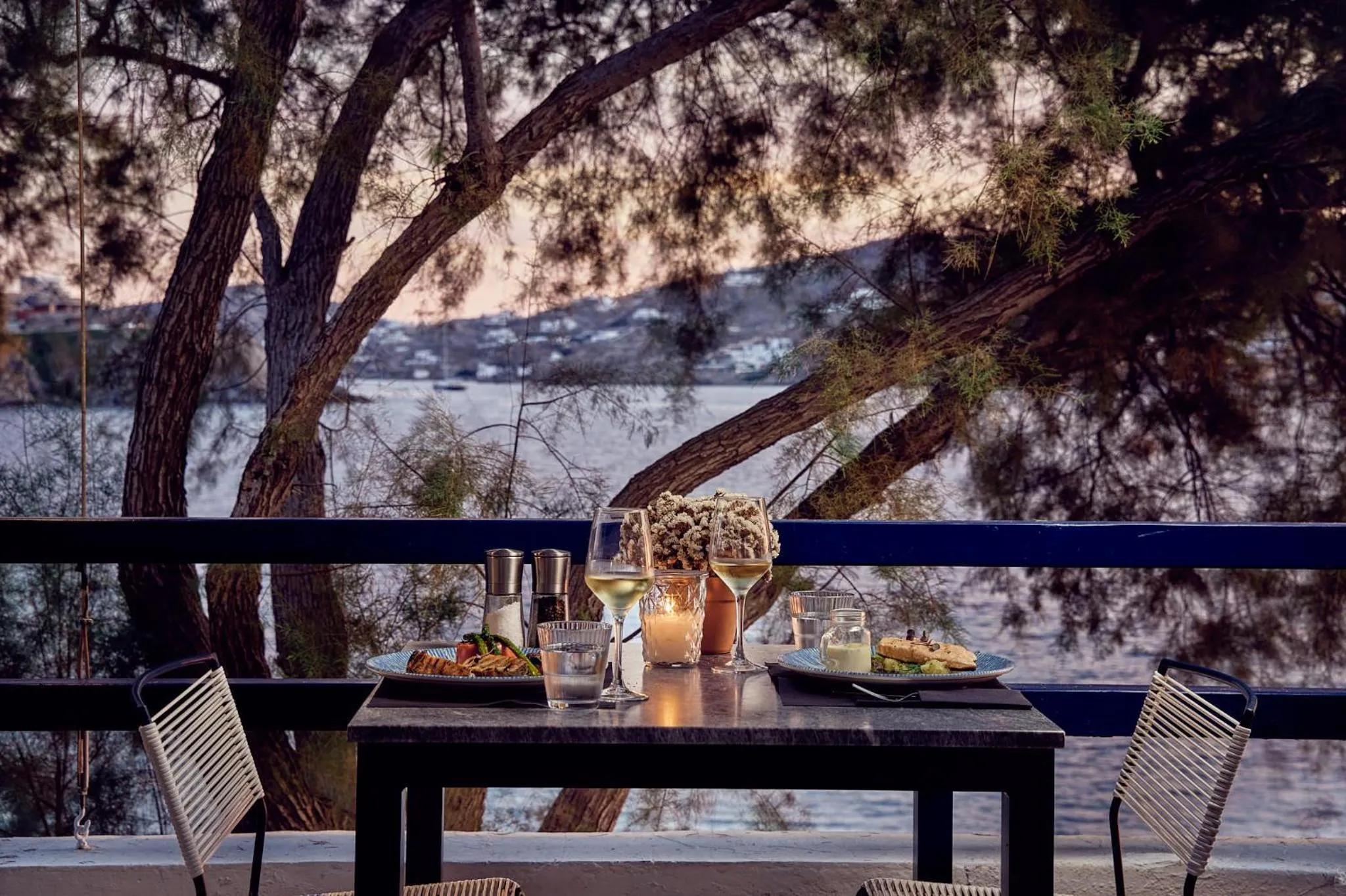 Restaurant/places to eat in Mykonos Theoxenia, a Member of Design Hotels