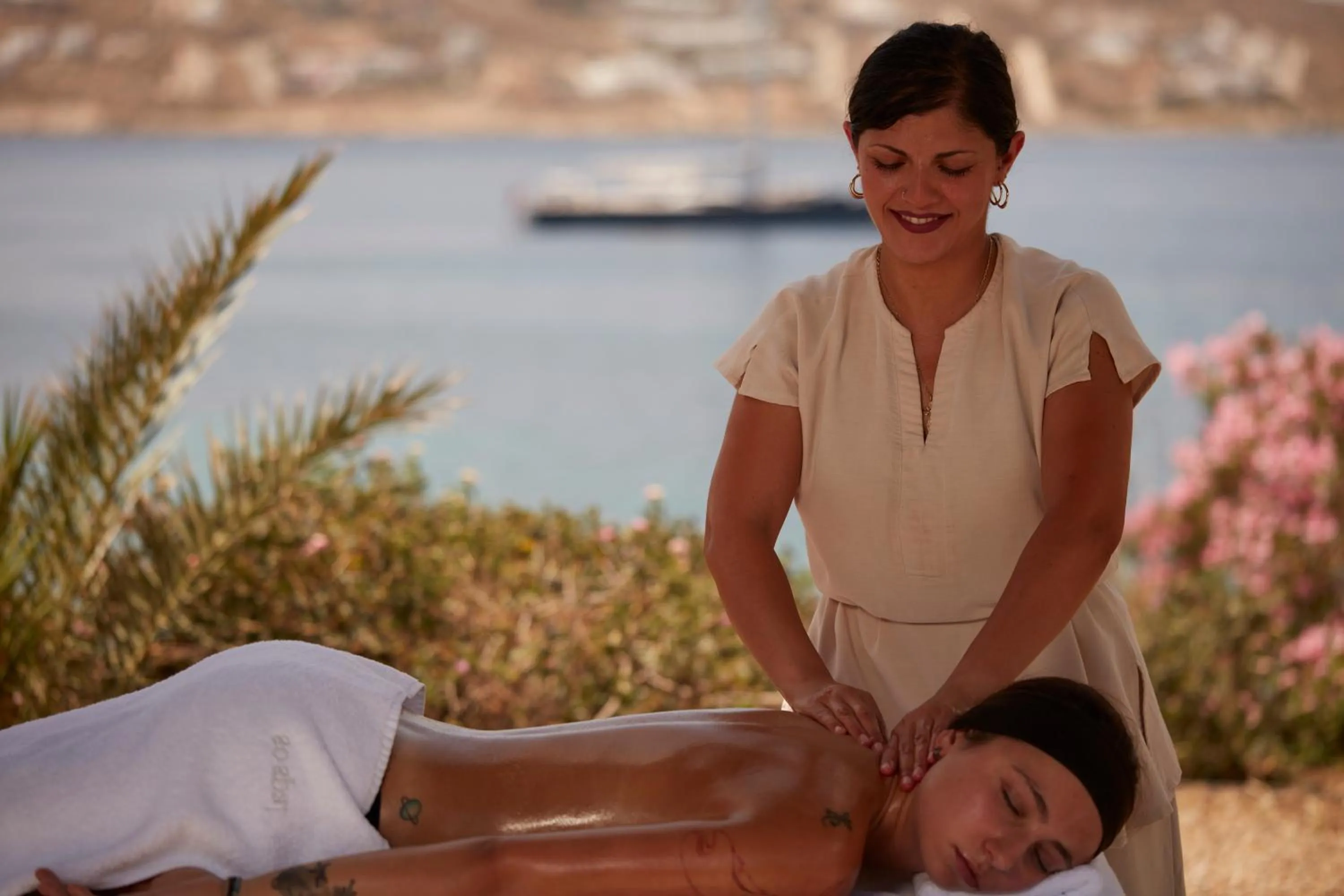 Spa and wellness centre/facilities in Mykonos Theoxenia, a Member of Design Hotels