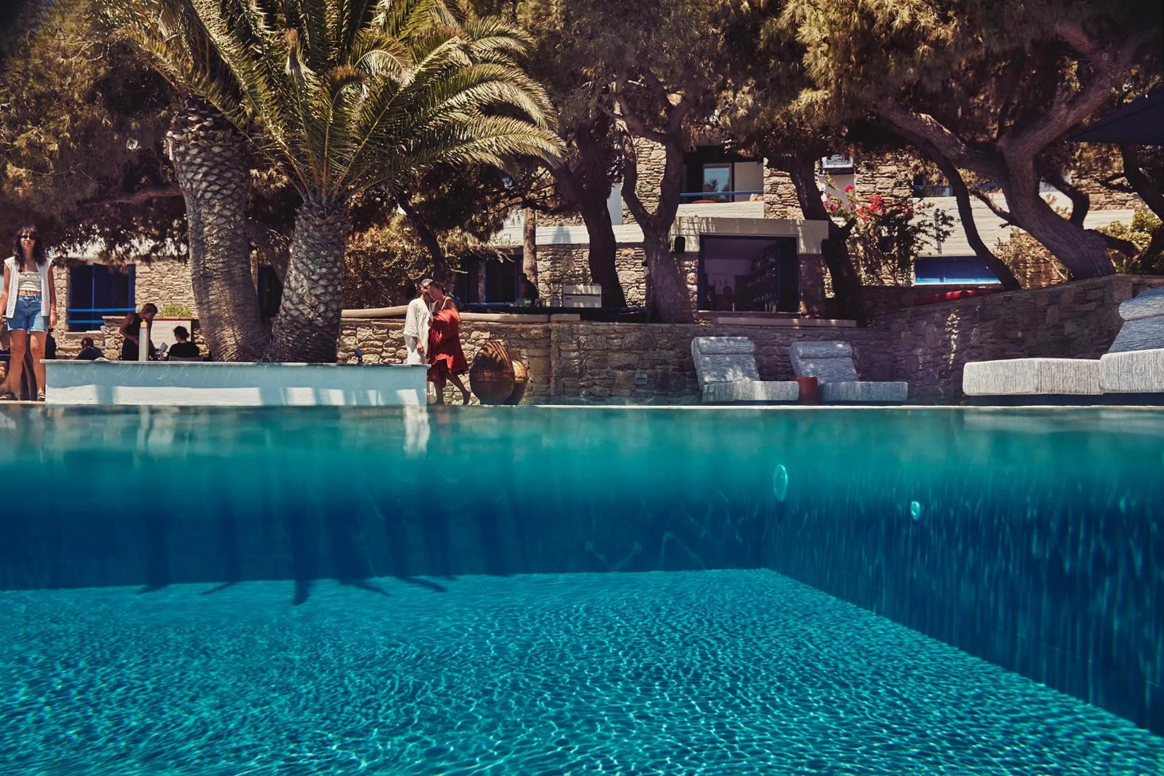Swimming pool in Mykonos Theoxenia, a Member of Design Hotels