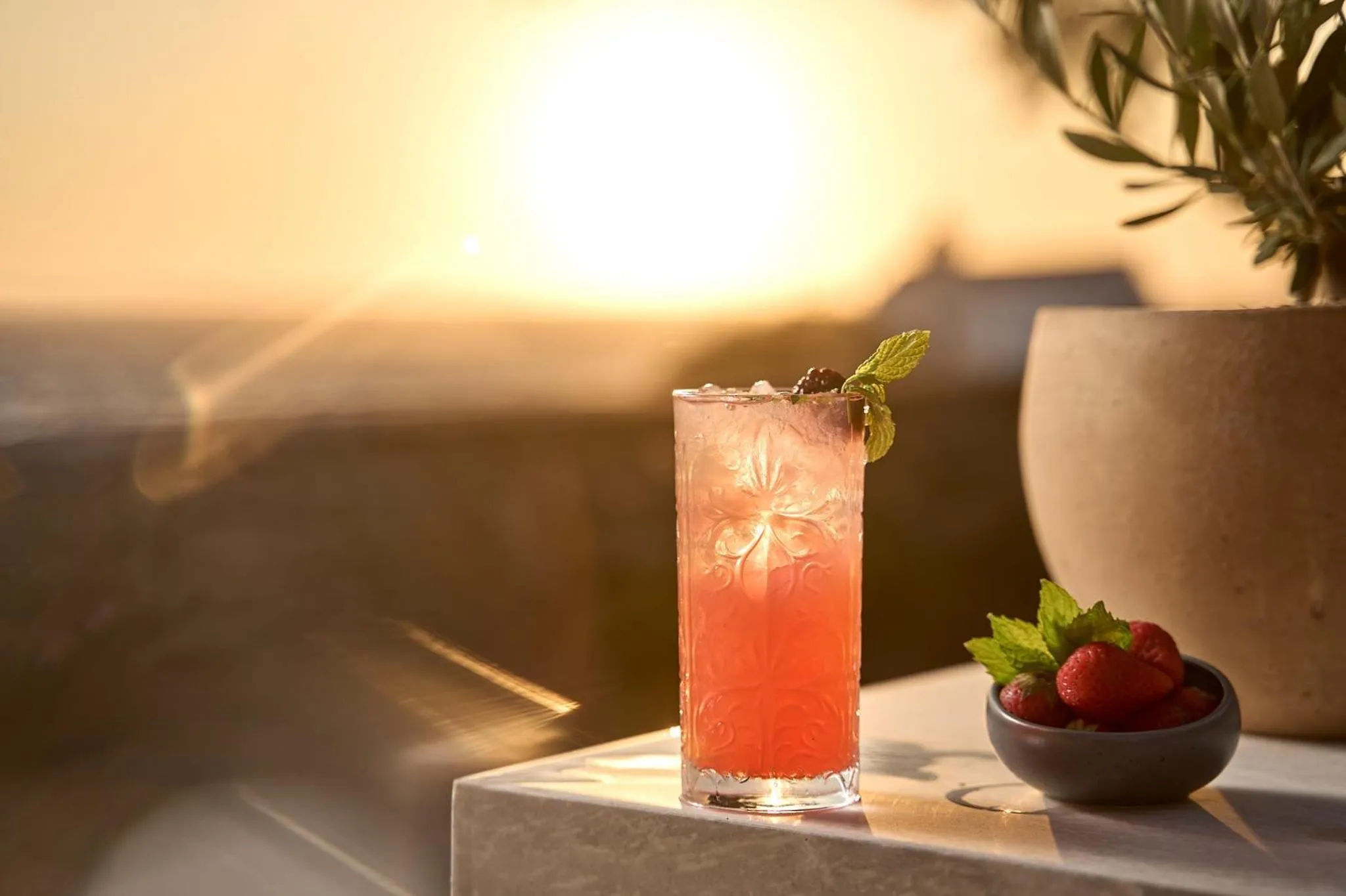 Alcoholic drinks in Mykonos Theoxenia, a Member of Design Hotels
