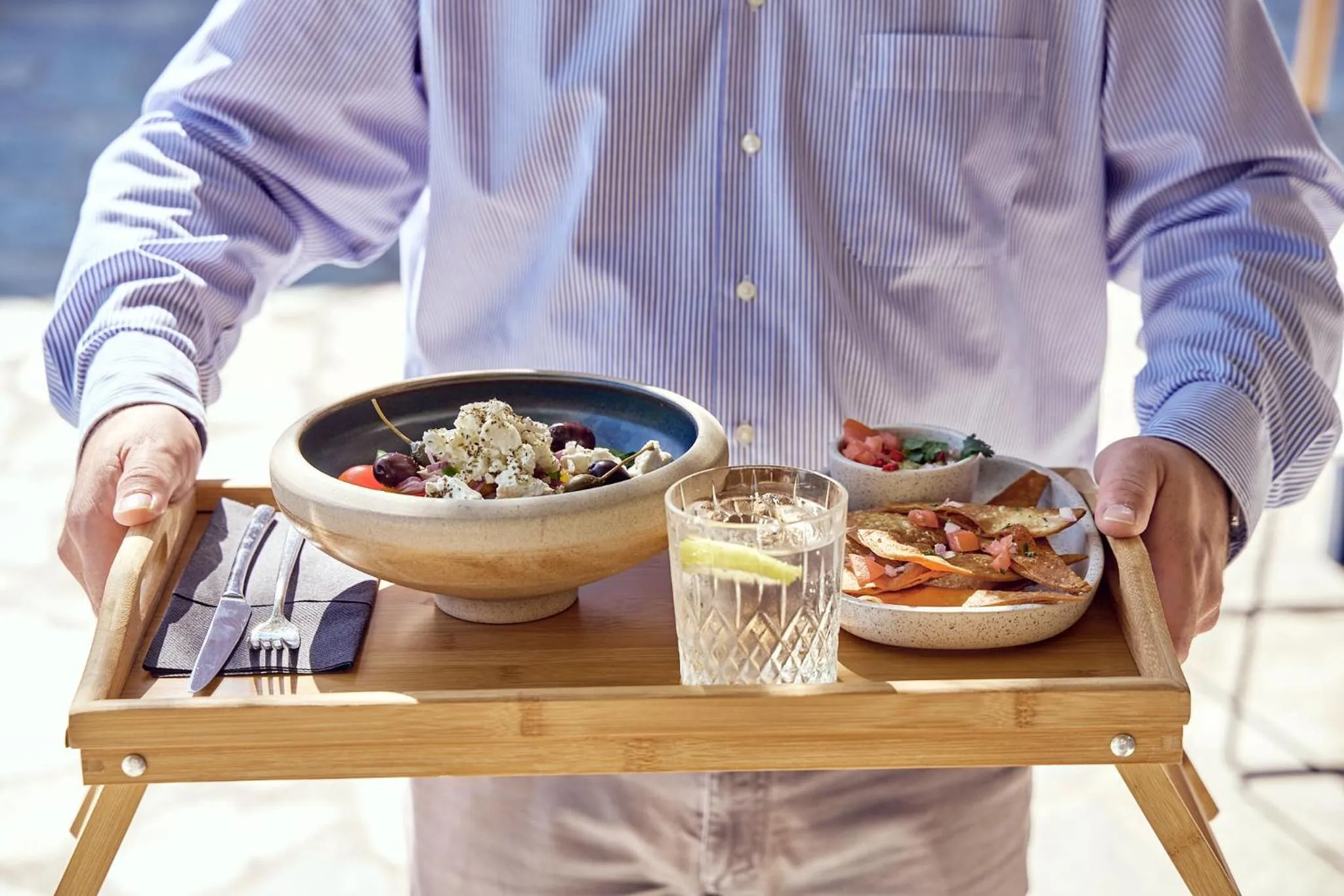 Food in Mykonos Theoxenia, a Member of Design Hotels