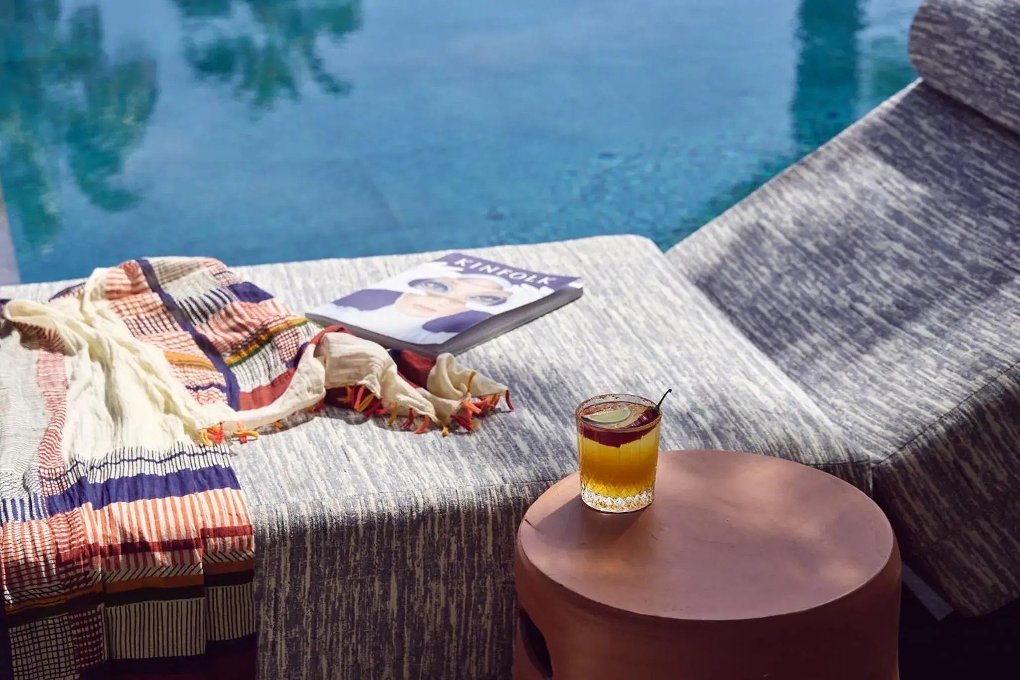 sunbed in Mykonos Theoxenia, a Member of Design Hotels sunbed in Mykonos Theoxenia, a Member of Design Hotels