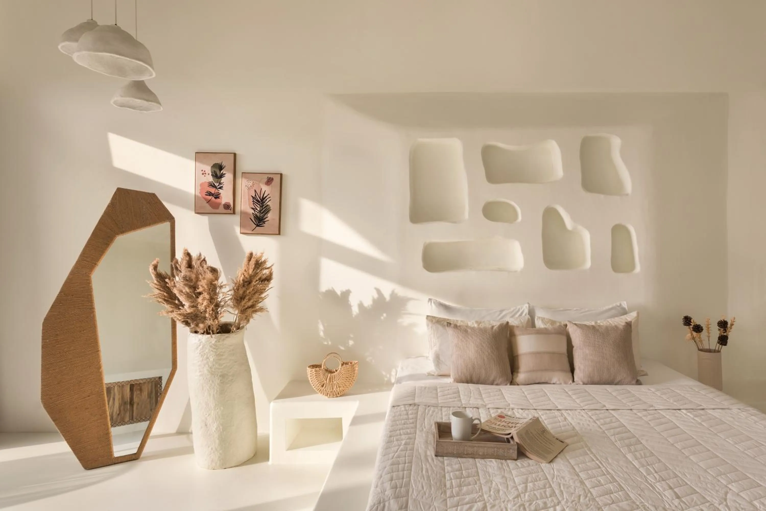 Bedroom, Bed in Casa Concreto- 5-Bedroom Luxury Villa with all weather Pool