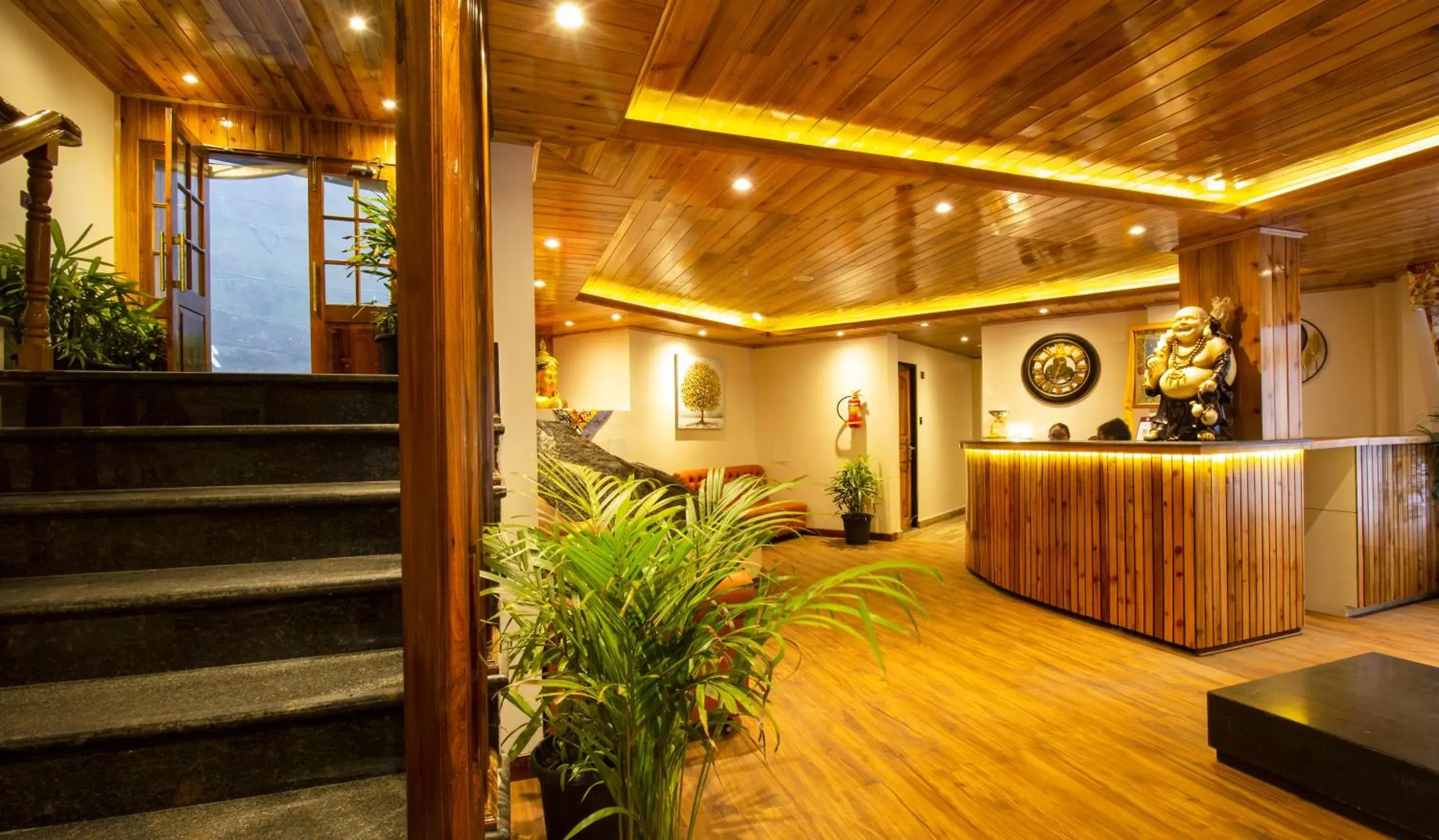 Lobby or reception in Mount Lungta Boutique Hotel & Spa Lobby or reception in Mount Lungta Boutique Hotel & Spa