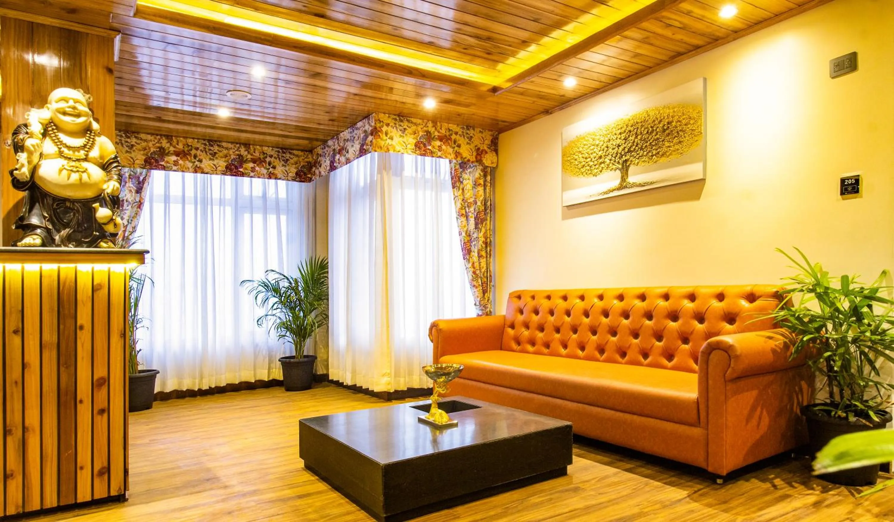 Lobby or reception in Mount Lungta Boutique Hotel & Spa