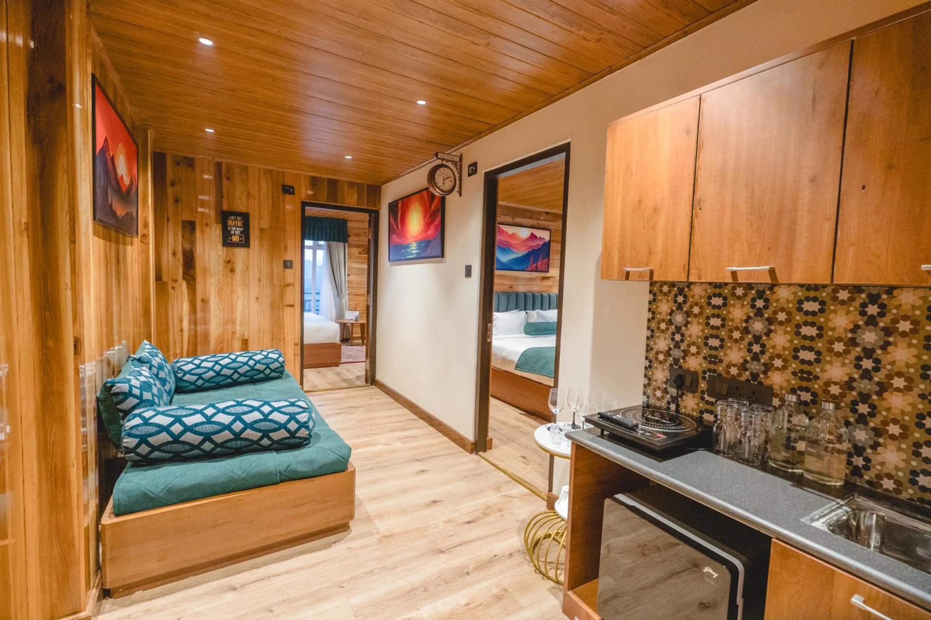 Living room in Mount Lungta Boutique Hotel & Spa