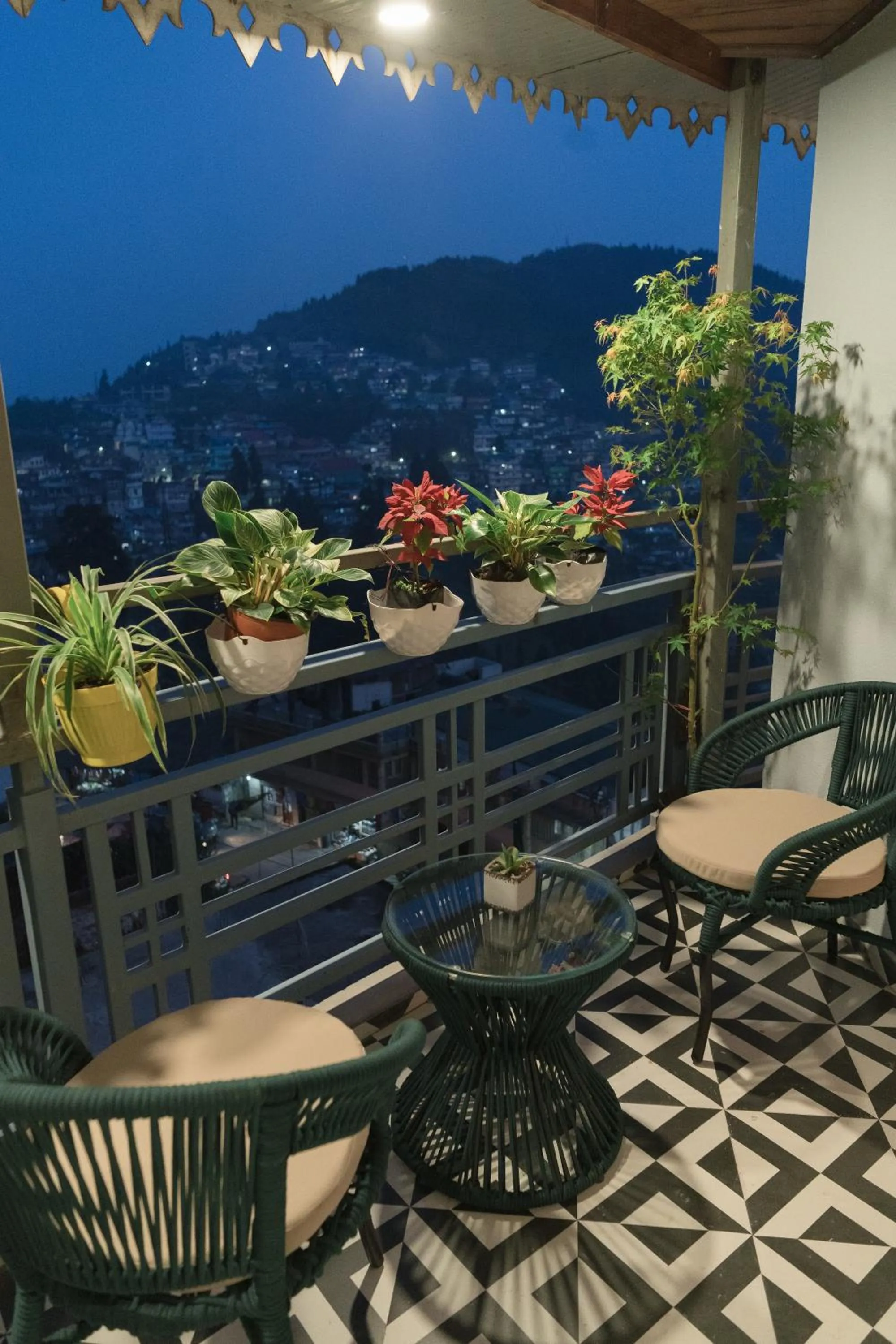 Balcony/Terrace in Mount Lungta Boutique Hotel & Spa