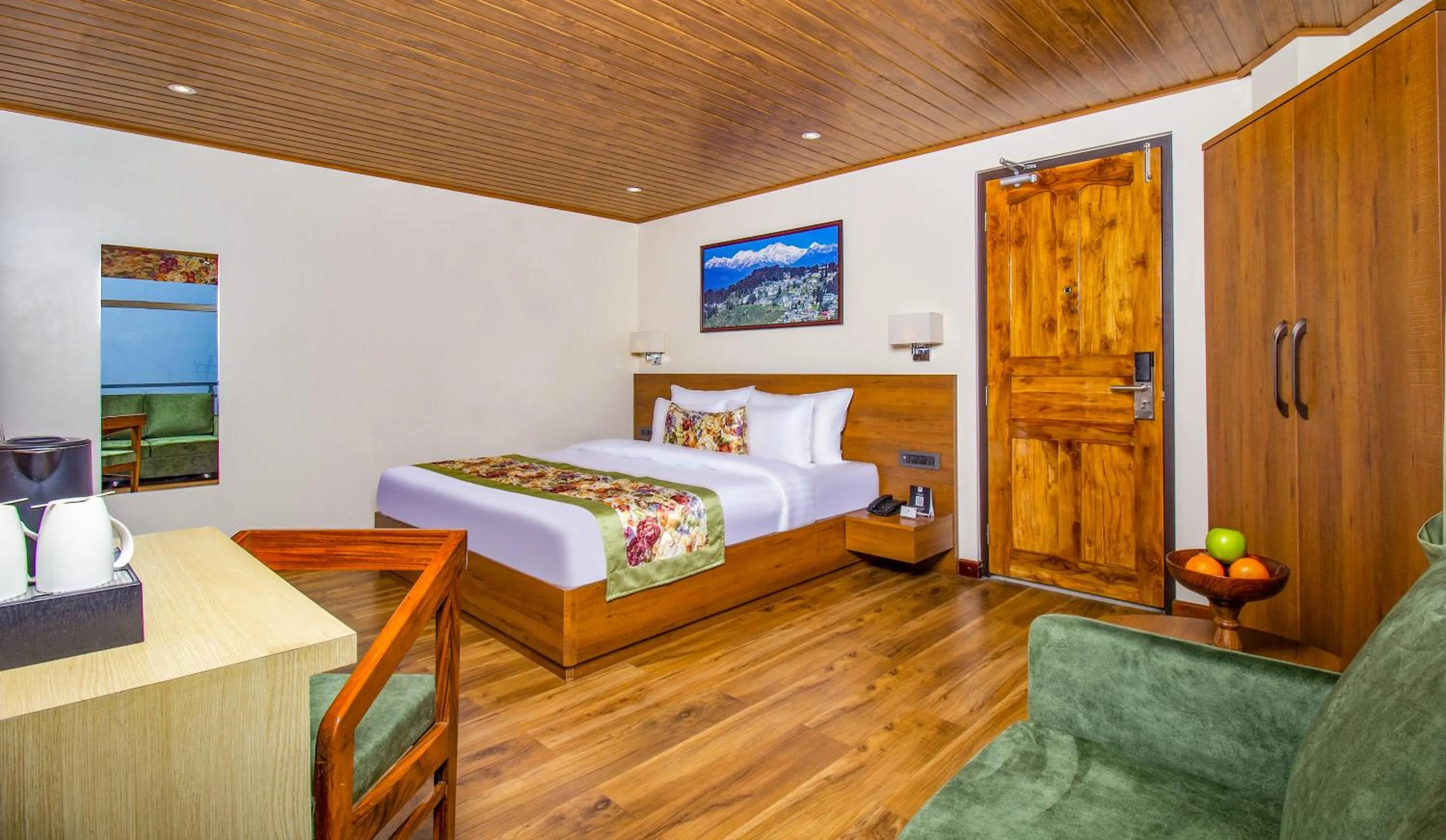 room service, Bed in Mount Lungta Boutique Hotel & Spa