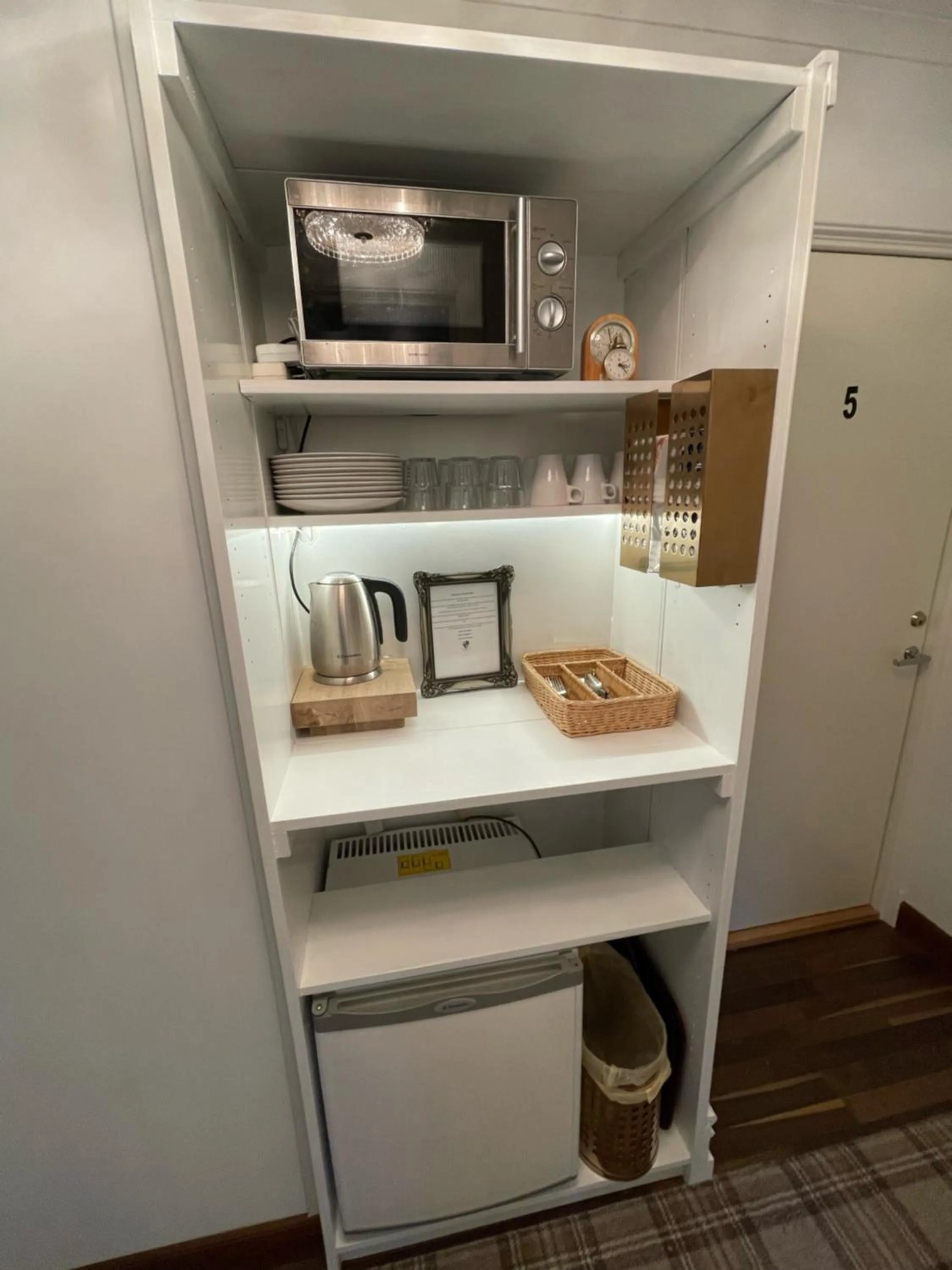 Kitchen or kitchenette in Ankis Bed and Brekfast, Vimmerby