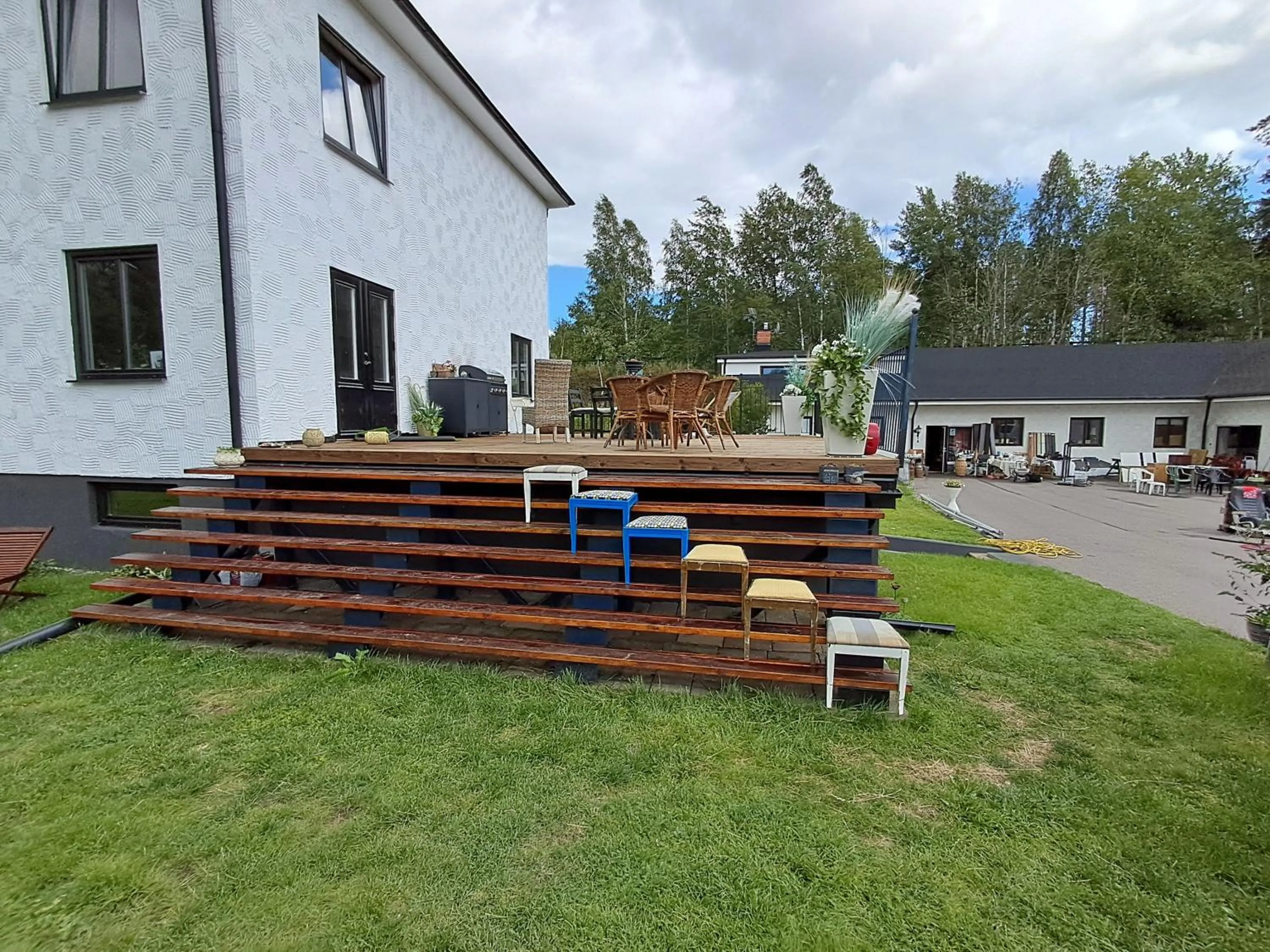 Balcony/Terrace in Ankis Bed and Brekfast, Vimmerby