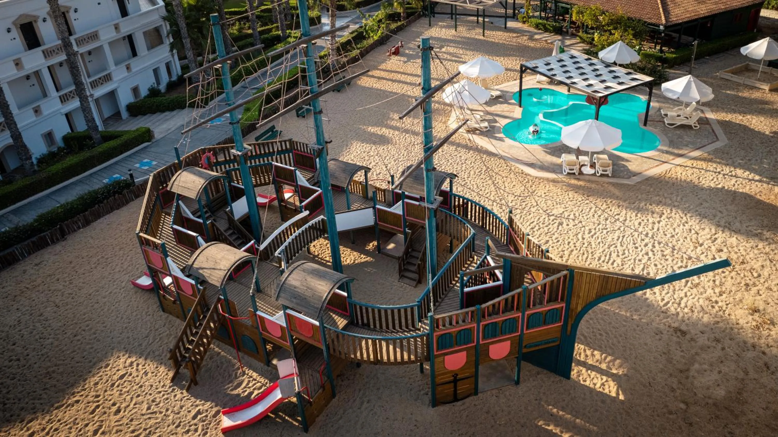 Children play ground in Mitsis Royal Mare