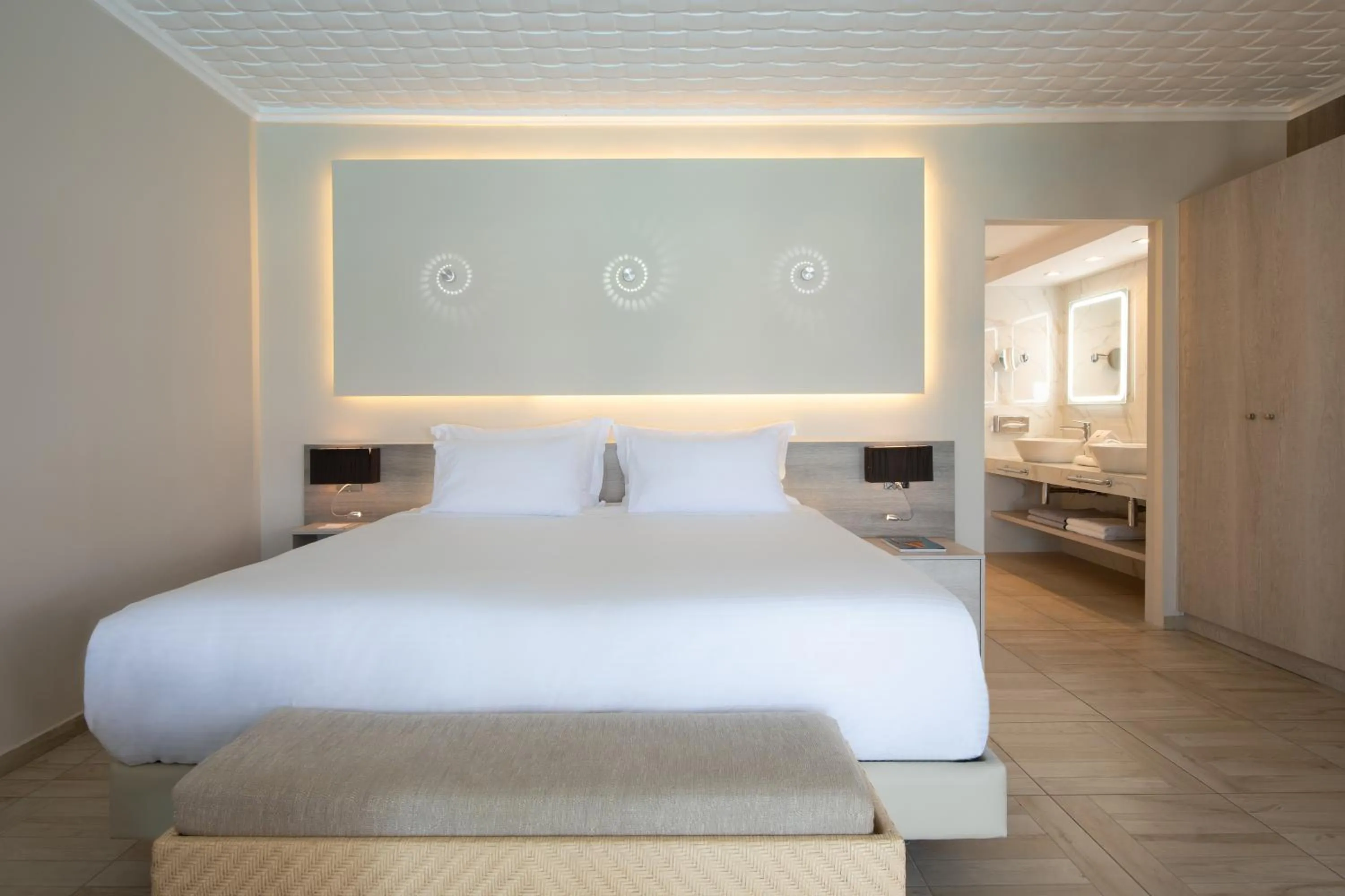 Bed in Mitsis Royal Mare