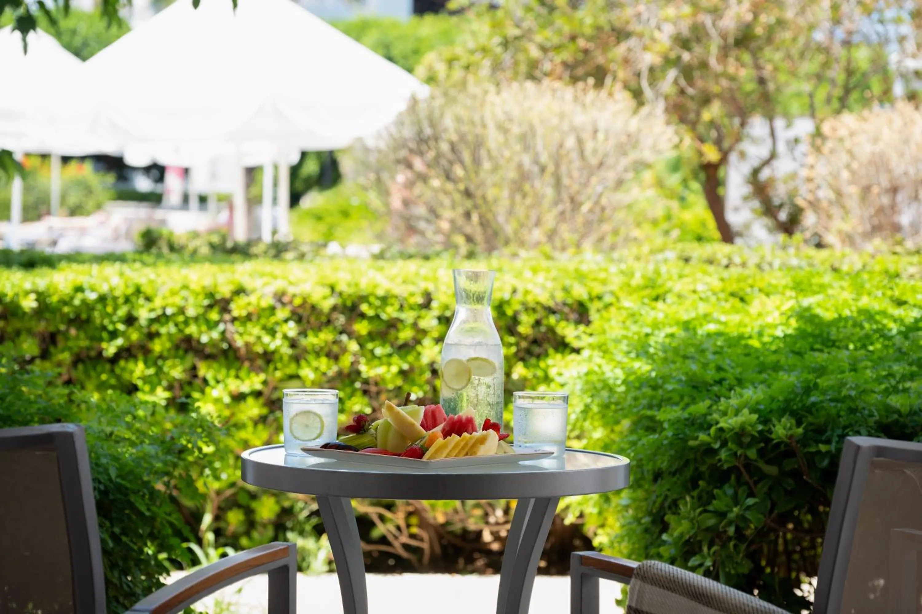 Garden view in Mitsis Royal Mare