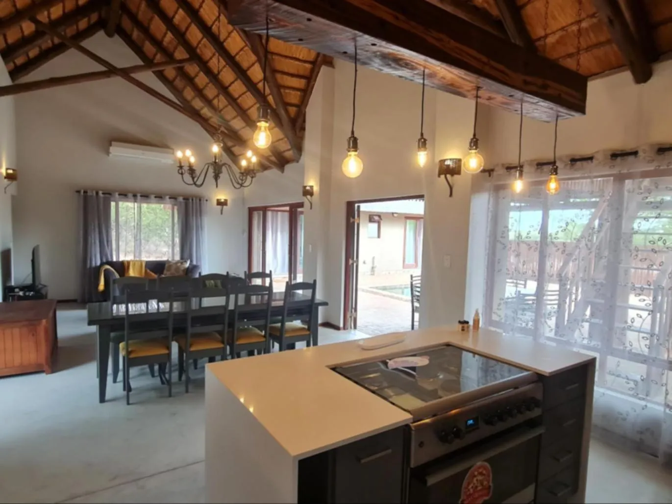 Dining area in Hoedspruit Bush Stay