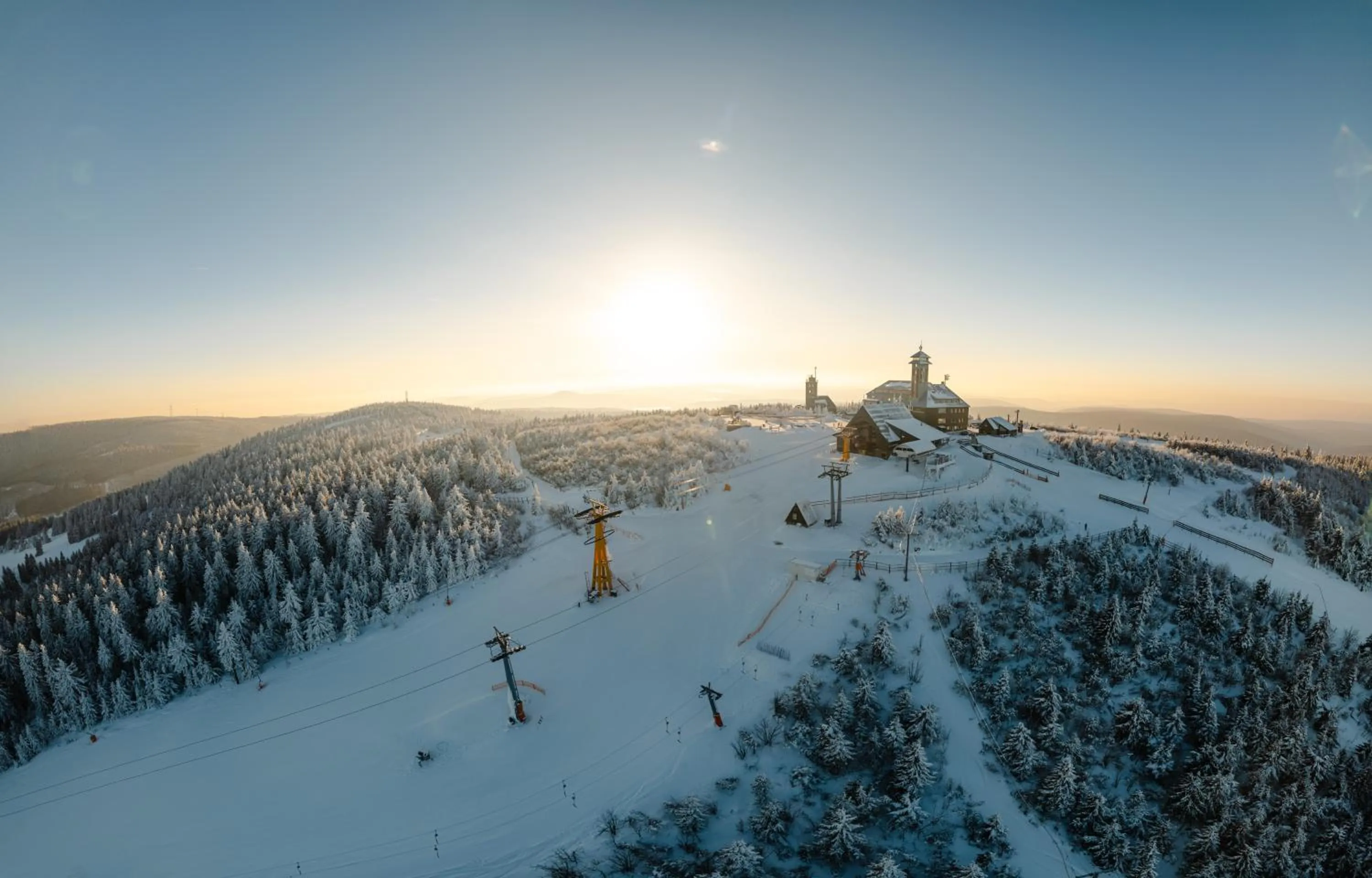 Property building in Hotel Fichtelberghaus - ganz oben im Erzgebirge