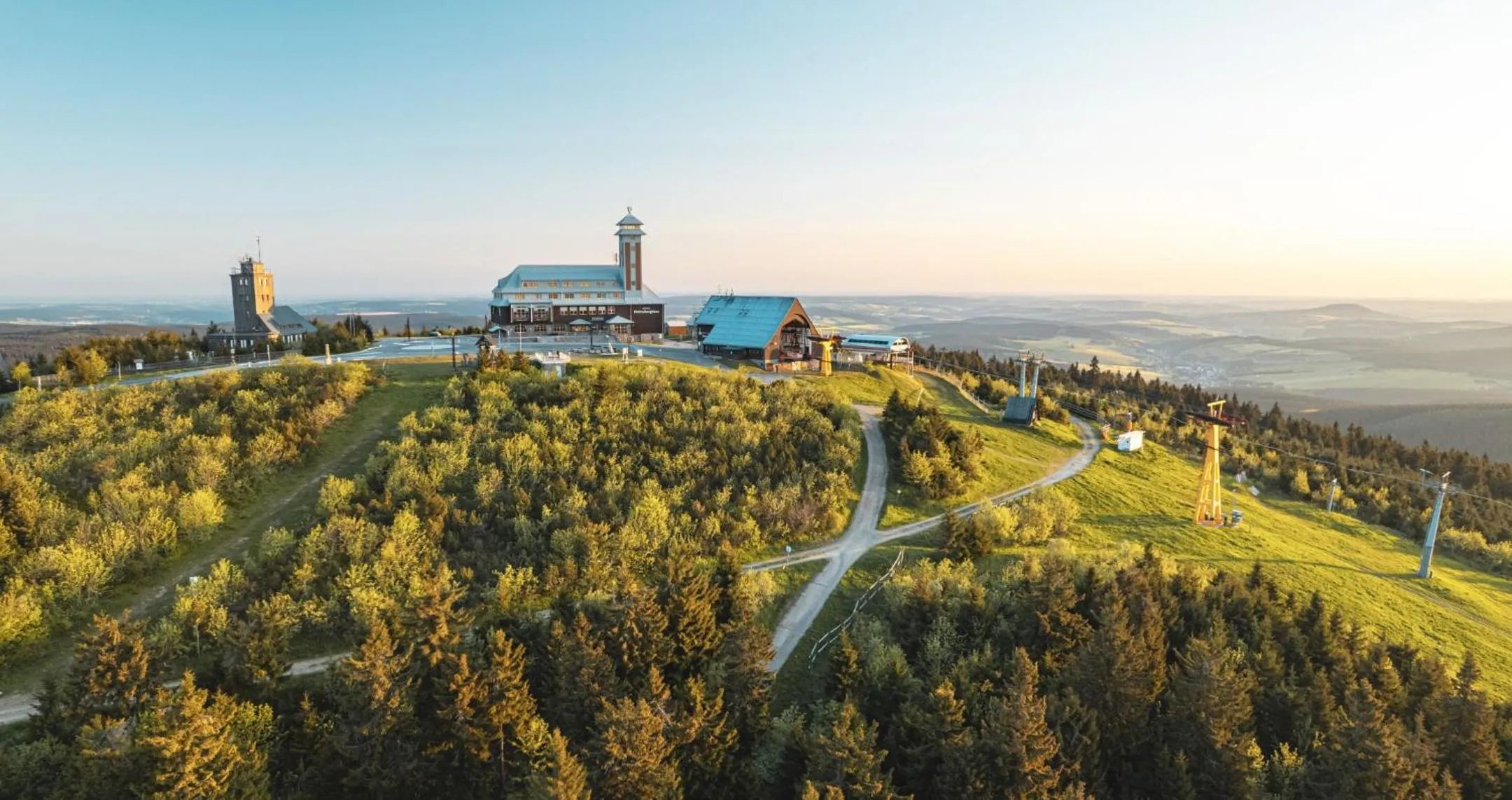 Property building in Hotel Fichtelberghaus - ganz oben im Erzgebirge
