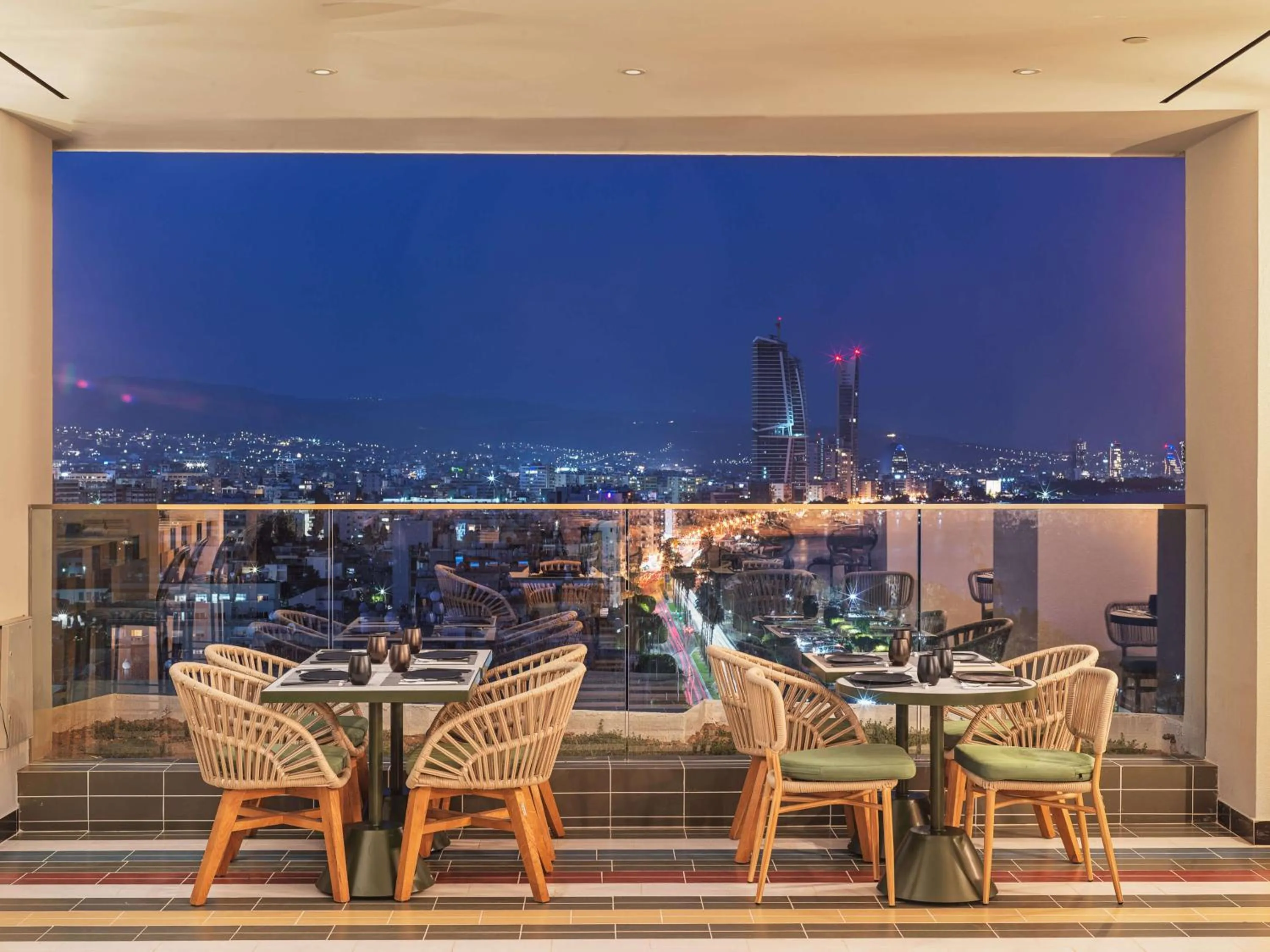 Restaurant/places to eat in NYX Hotel Limassol