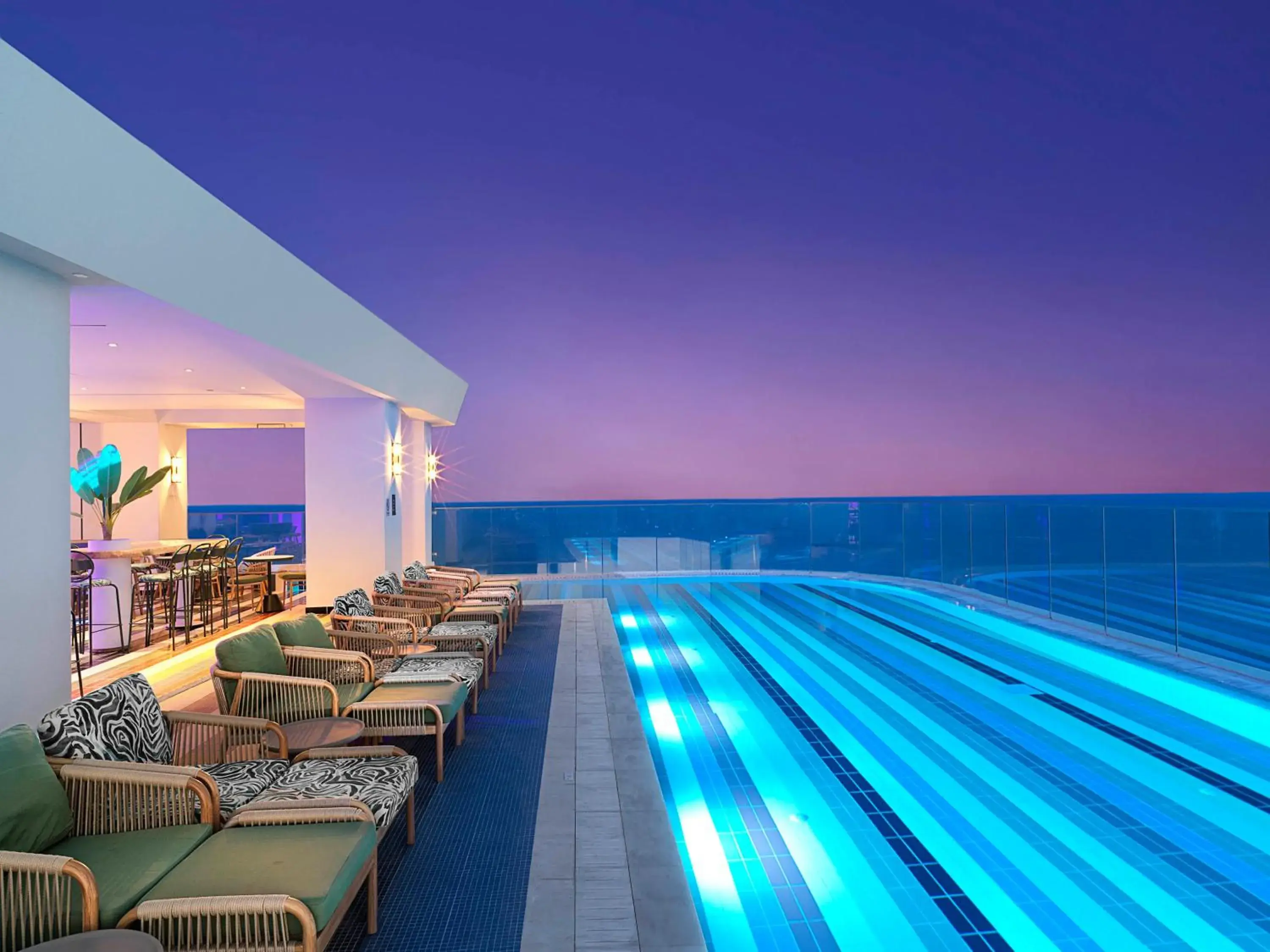 Swimming pool in NYX Hotel Limassol Swimming pool in NYX Hotel Limassol