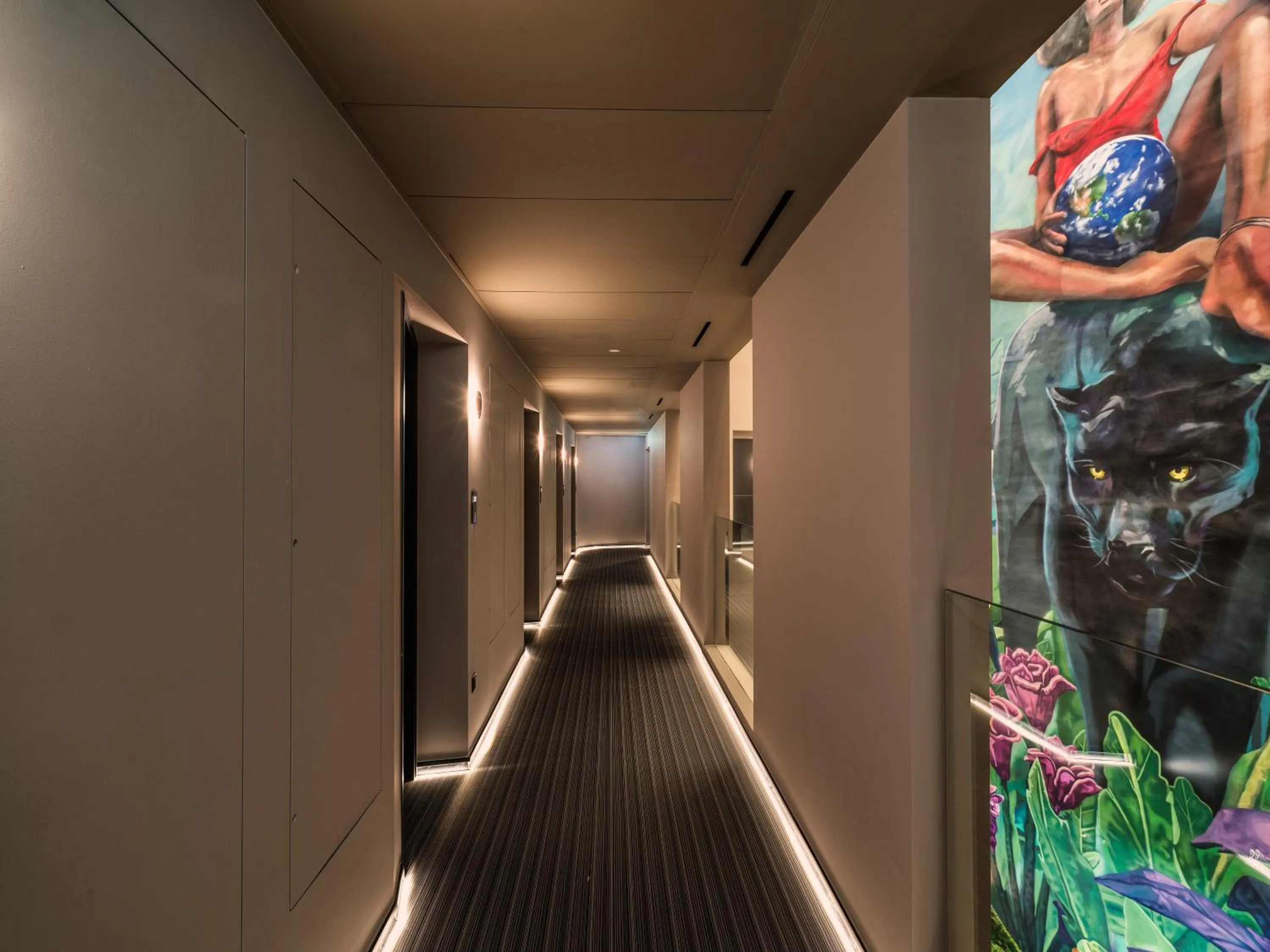 Decorative detail in NYX Hotel Limassol