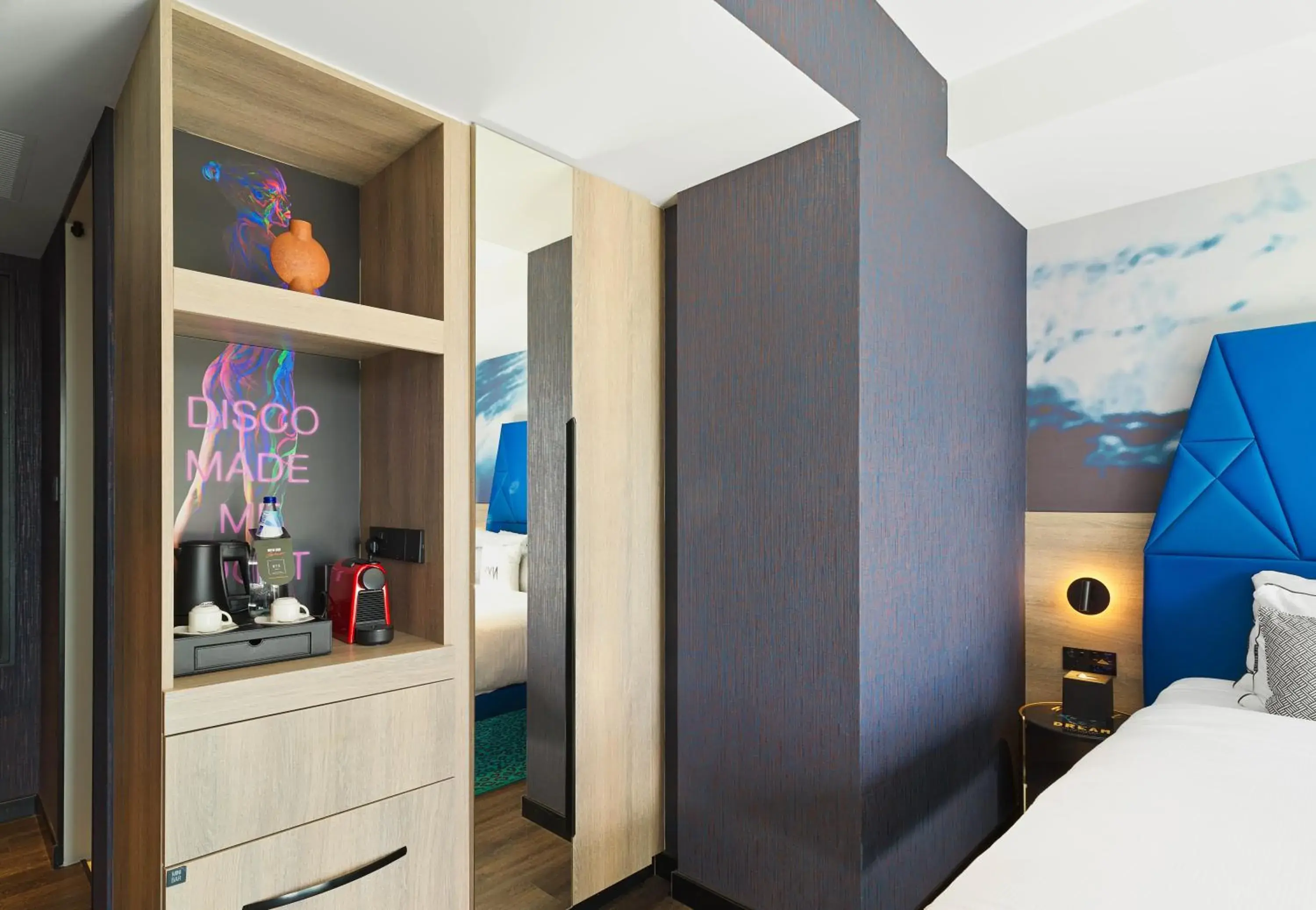 Property building, Bed in NYX Hotel Limassol Property building, Bed in NYX Hotel Limassol