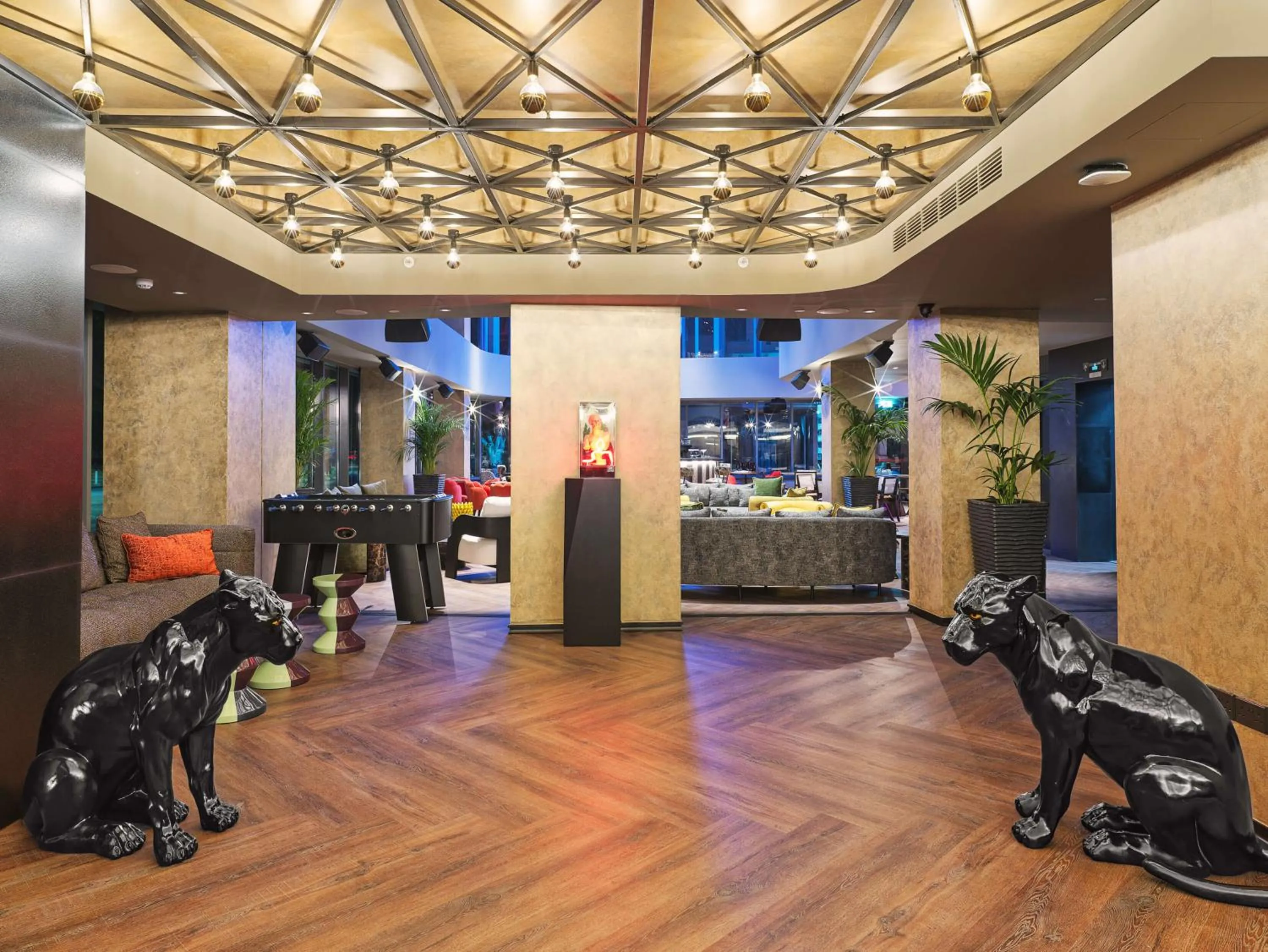 Lobby or reception in NYX Hotel Limassol