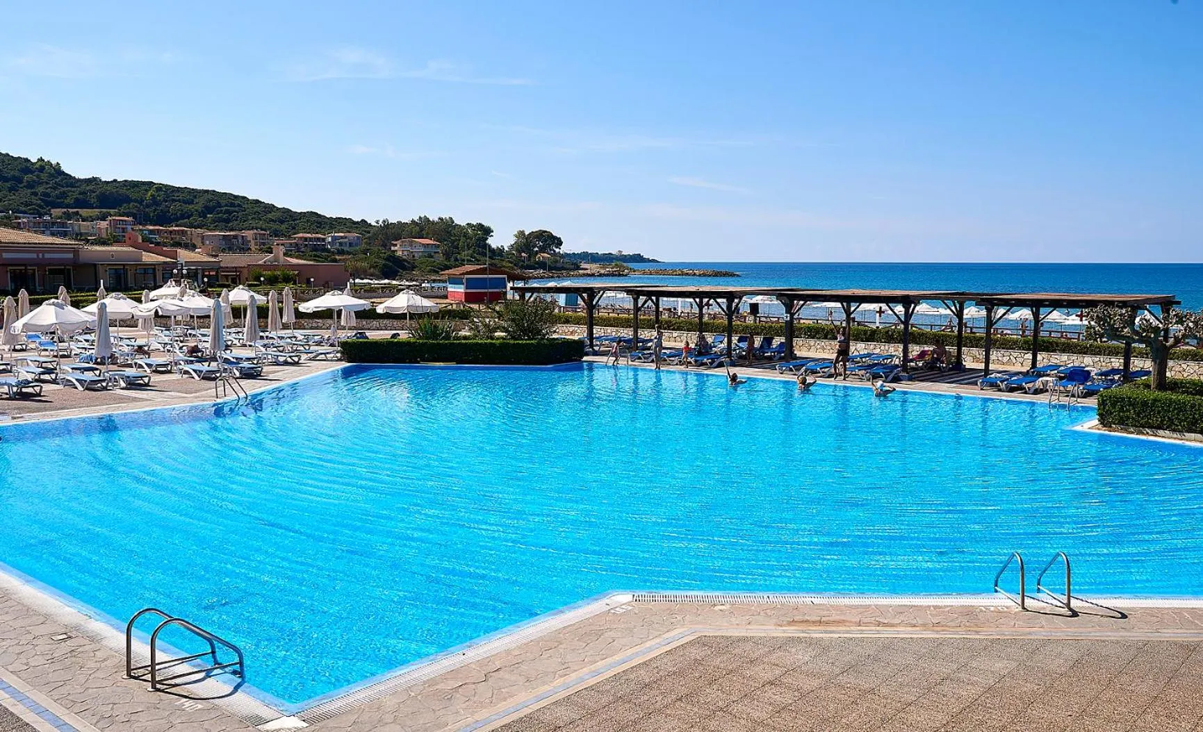 Swimming pool in Aldemar Olympian Village