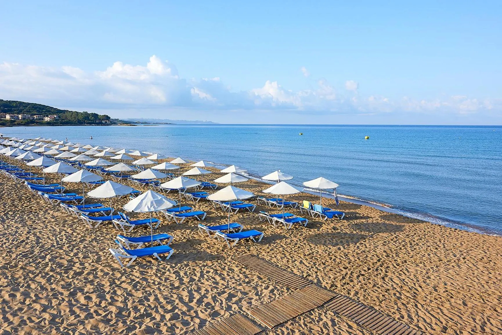 Beach in Aldemar Olympian Village