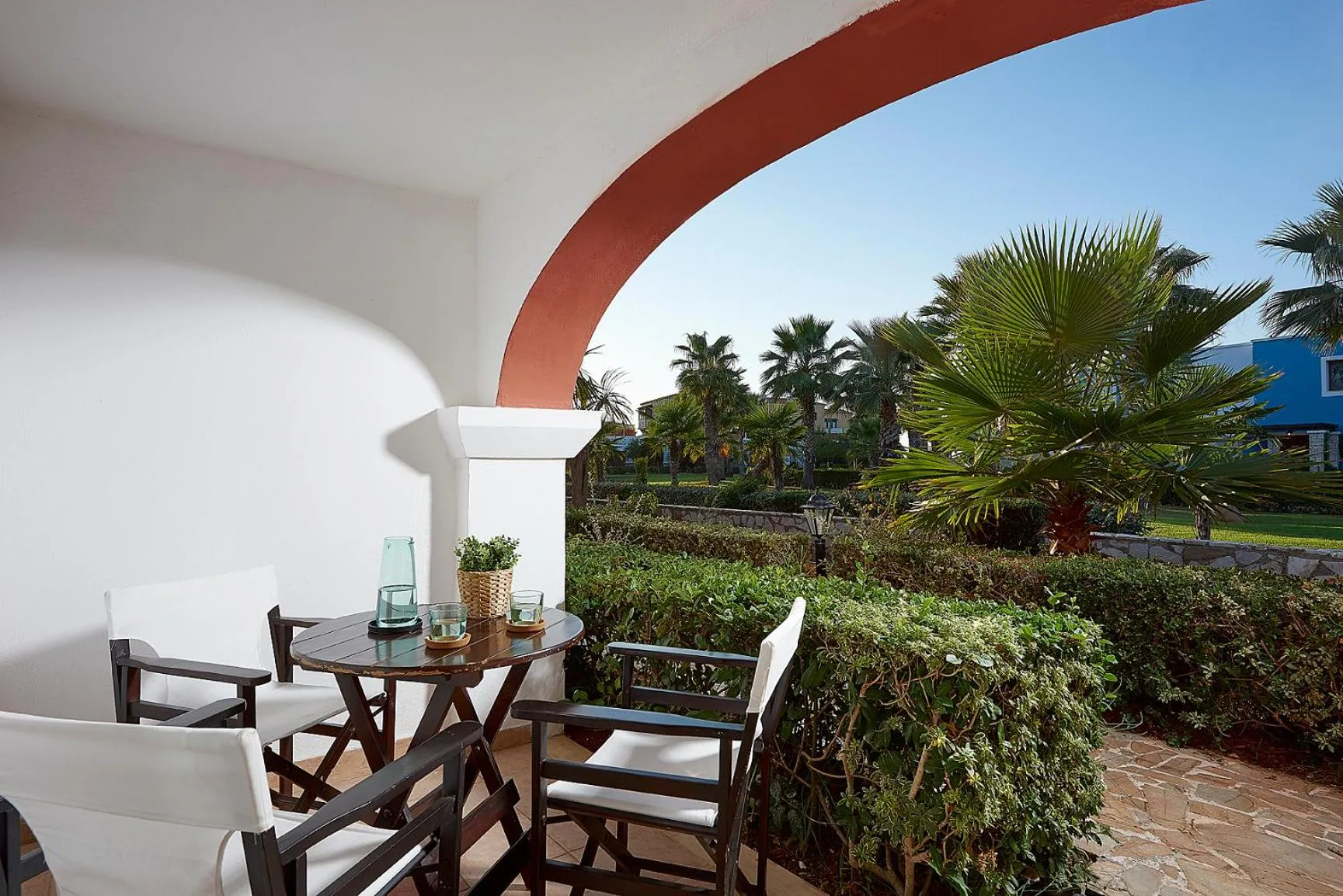 Patio in Aldemar Olympian Village