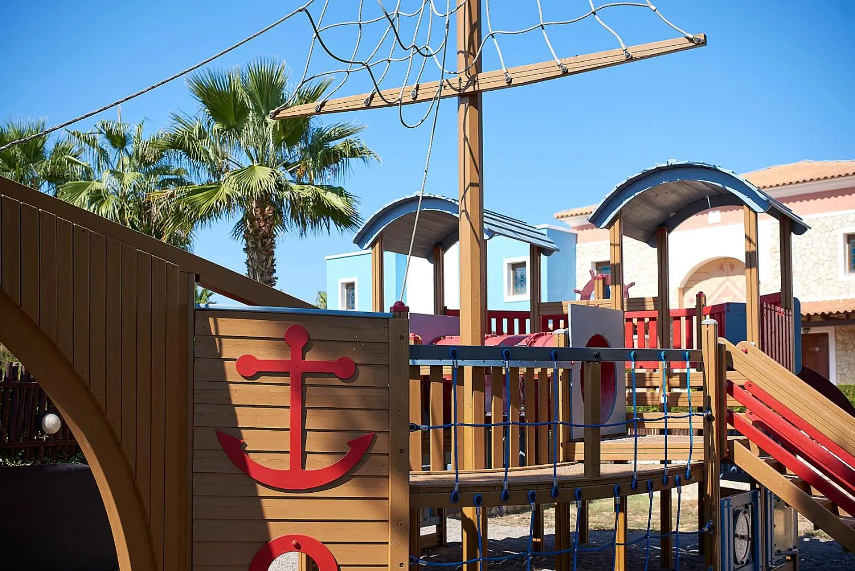 Children play ground in Aldemar Olympian Village