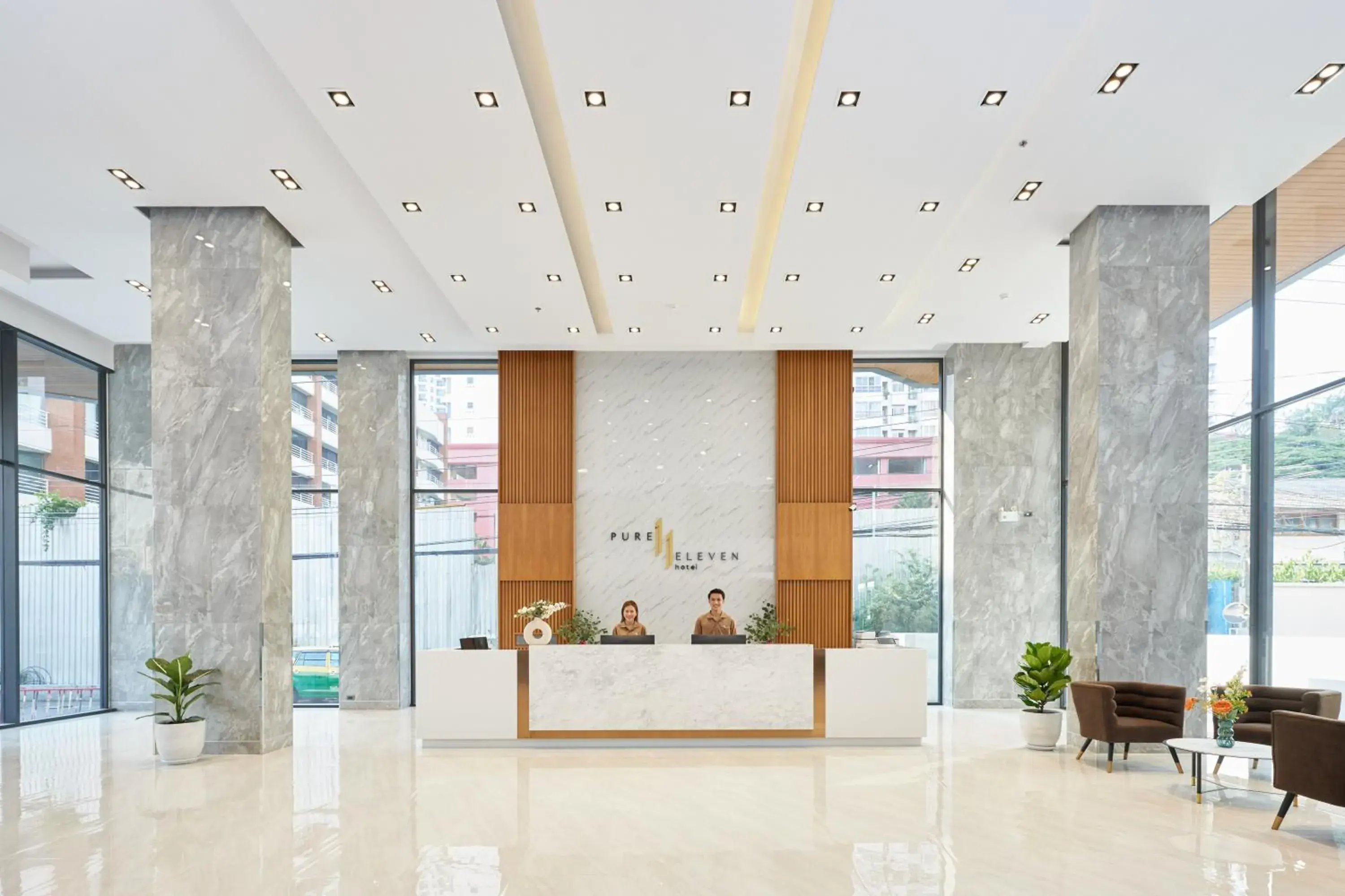 Lobby or reception in Pure Eleven Hotel Bangkok Lobby or reception in Pure Eleven Hotel Bangkok