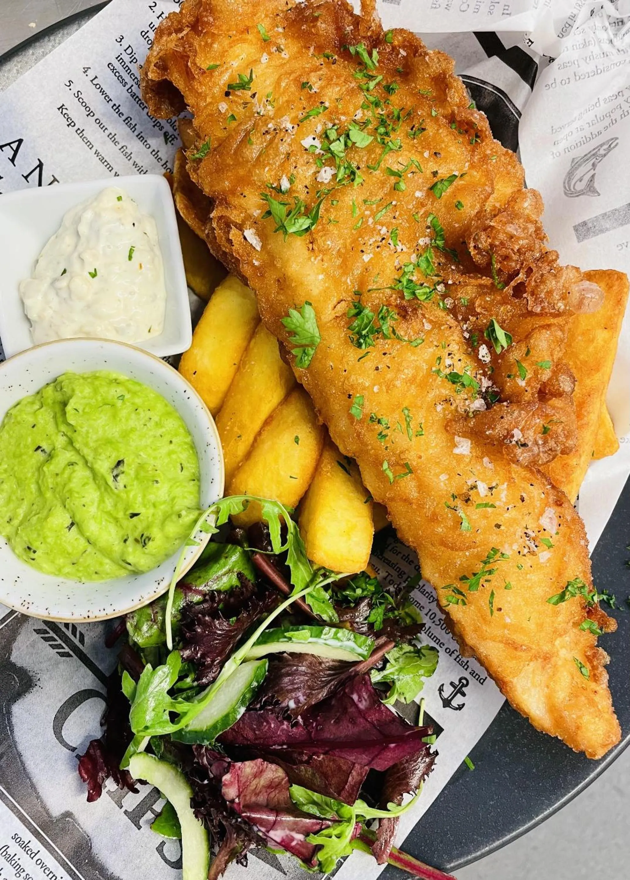 Food and drinks in The Greyhound Inn