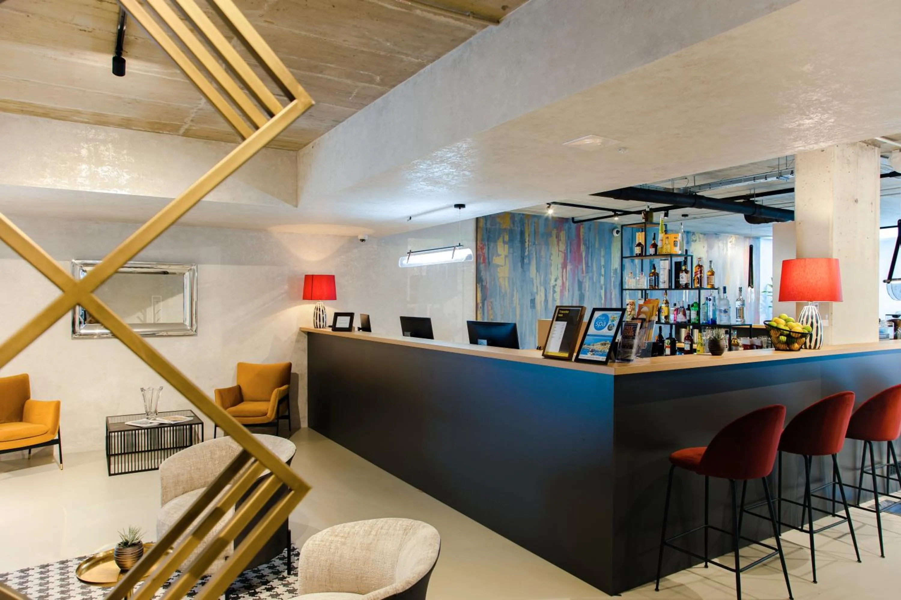 Lobby or reception in The Amberlyn Suite Hotel