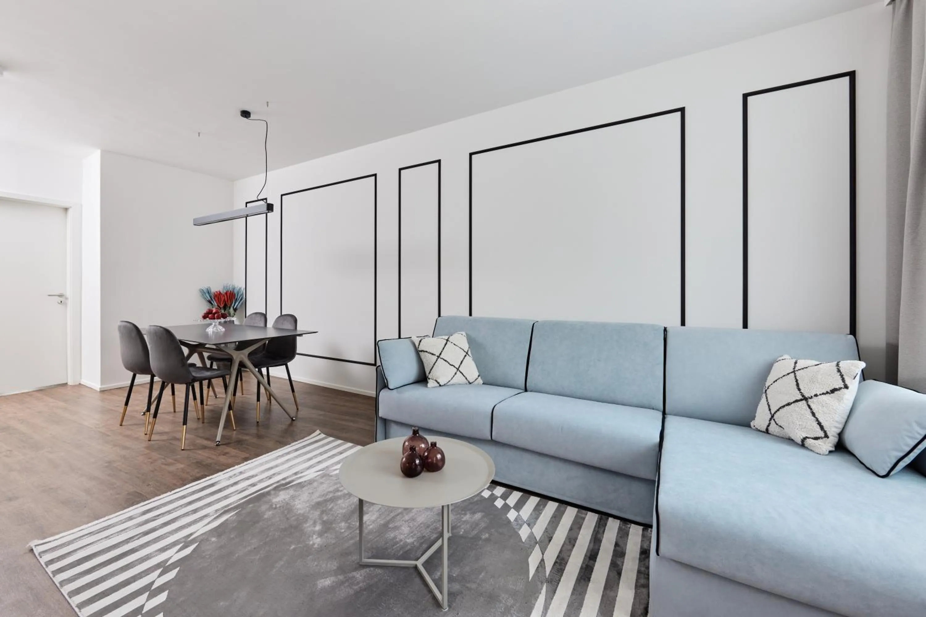 Living room in The Amberlyn Suite Hotel