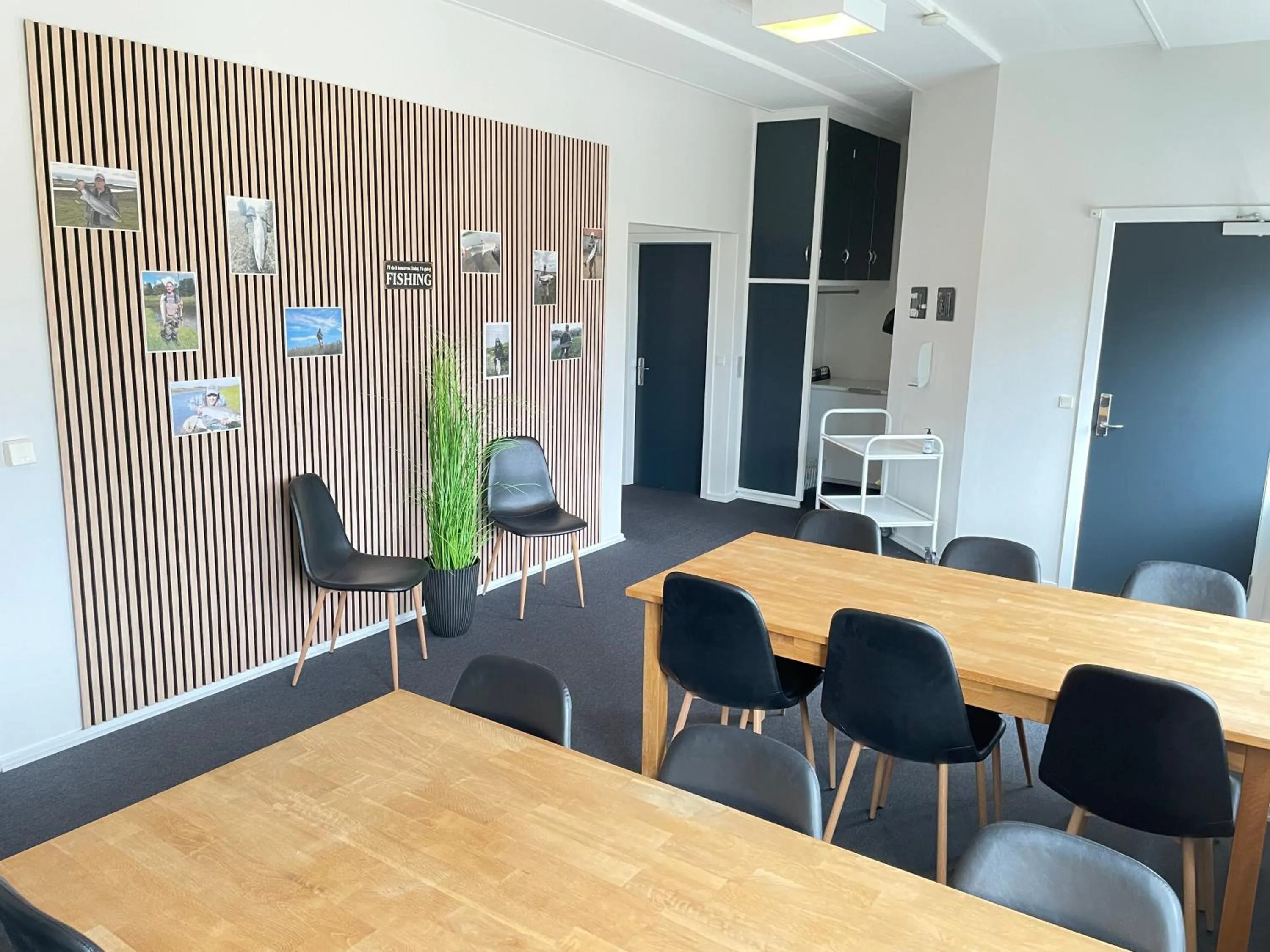 Dining area in rooms for rent Andersen Invest