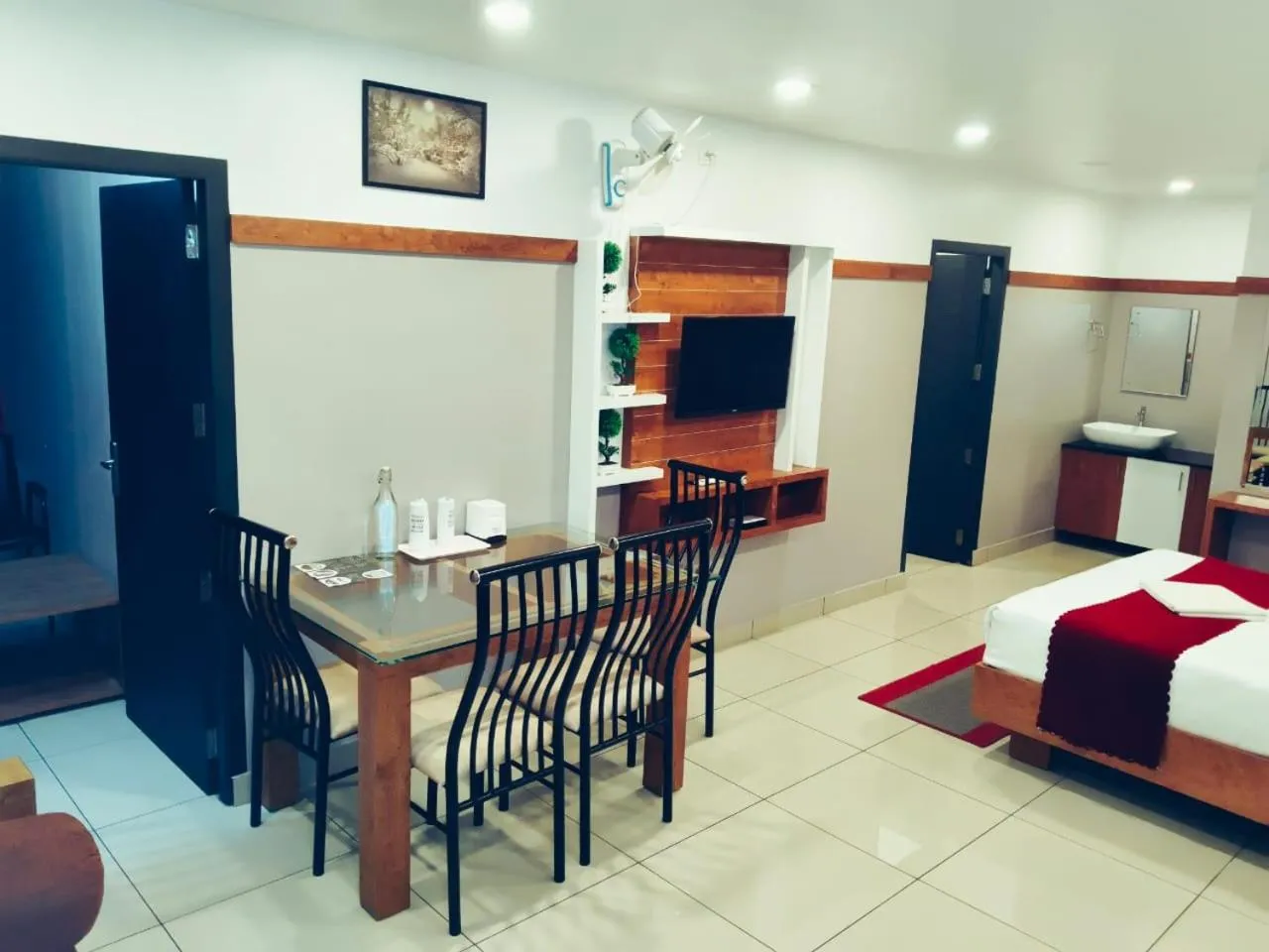 Bed in The Rosetta Castle