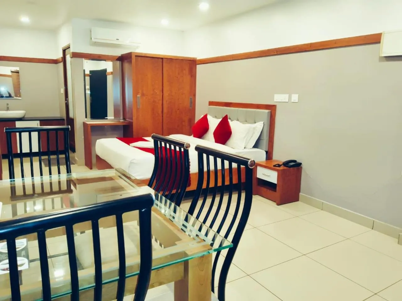 Bed in The Rosetta Castle