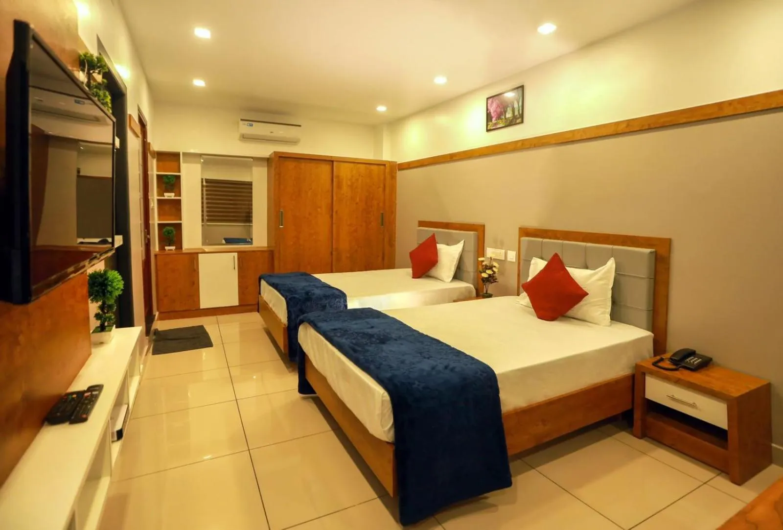 Bed in The Rosetta Castle