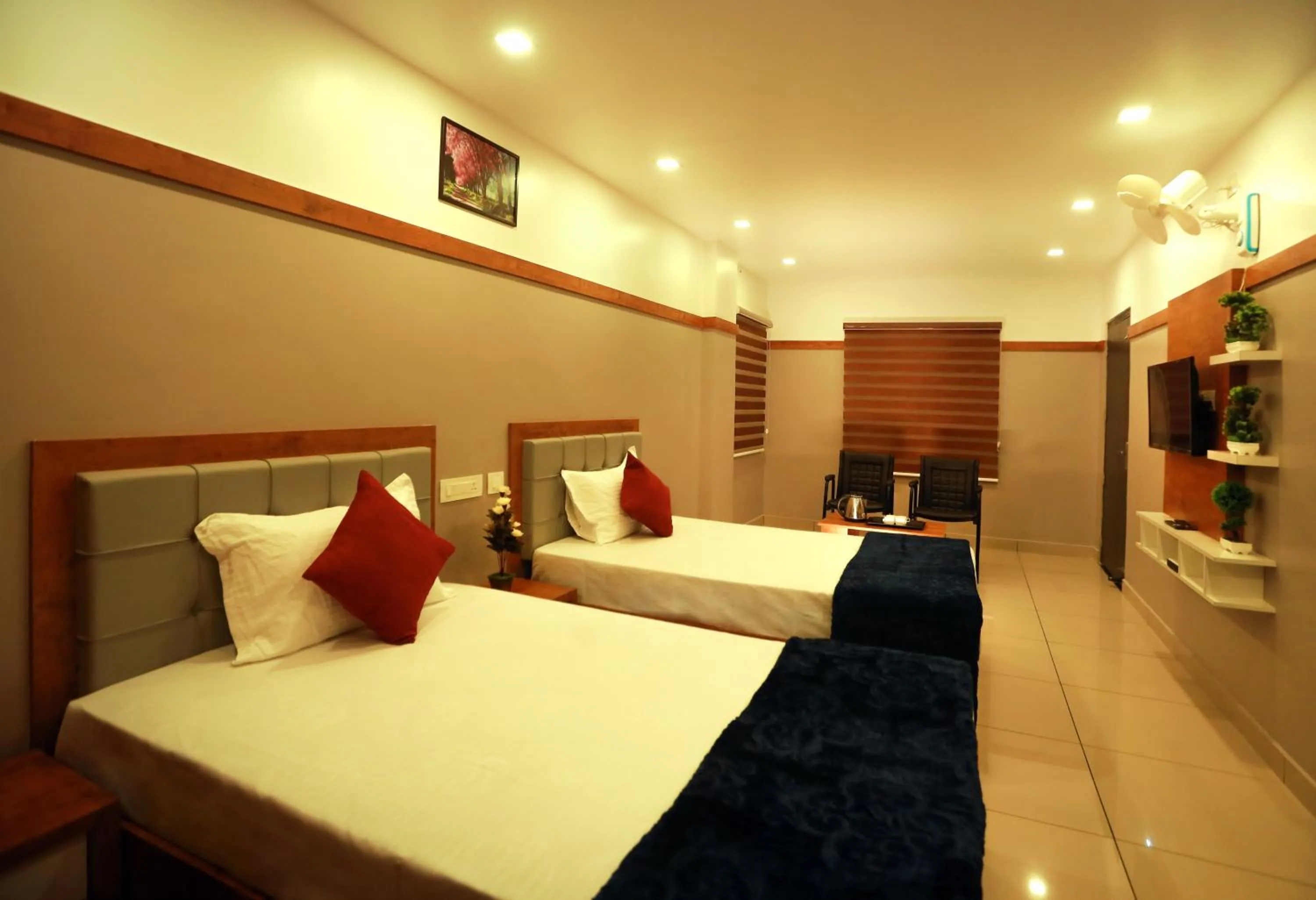 Photo of the whole room, Bed in The Rosetta Castle