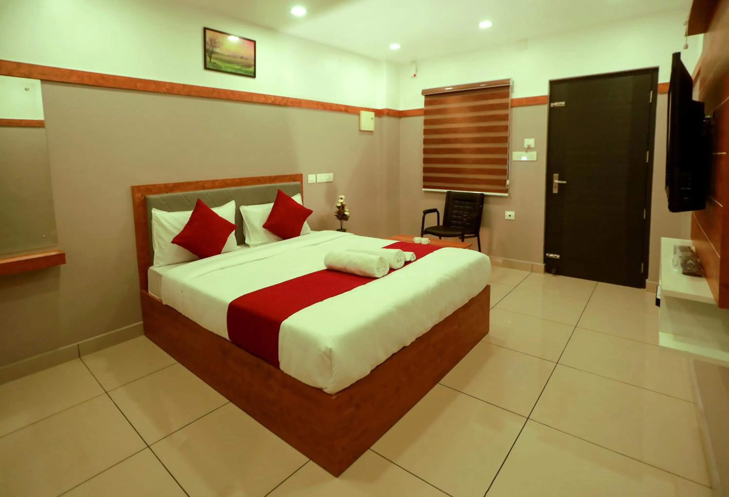 Bed in The Rosetta Castle