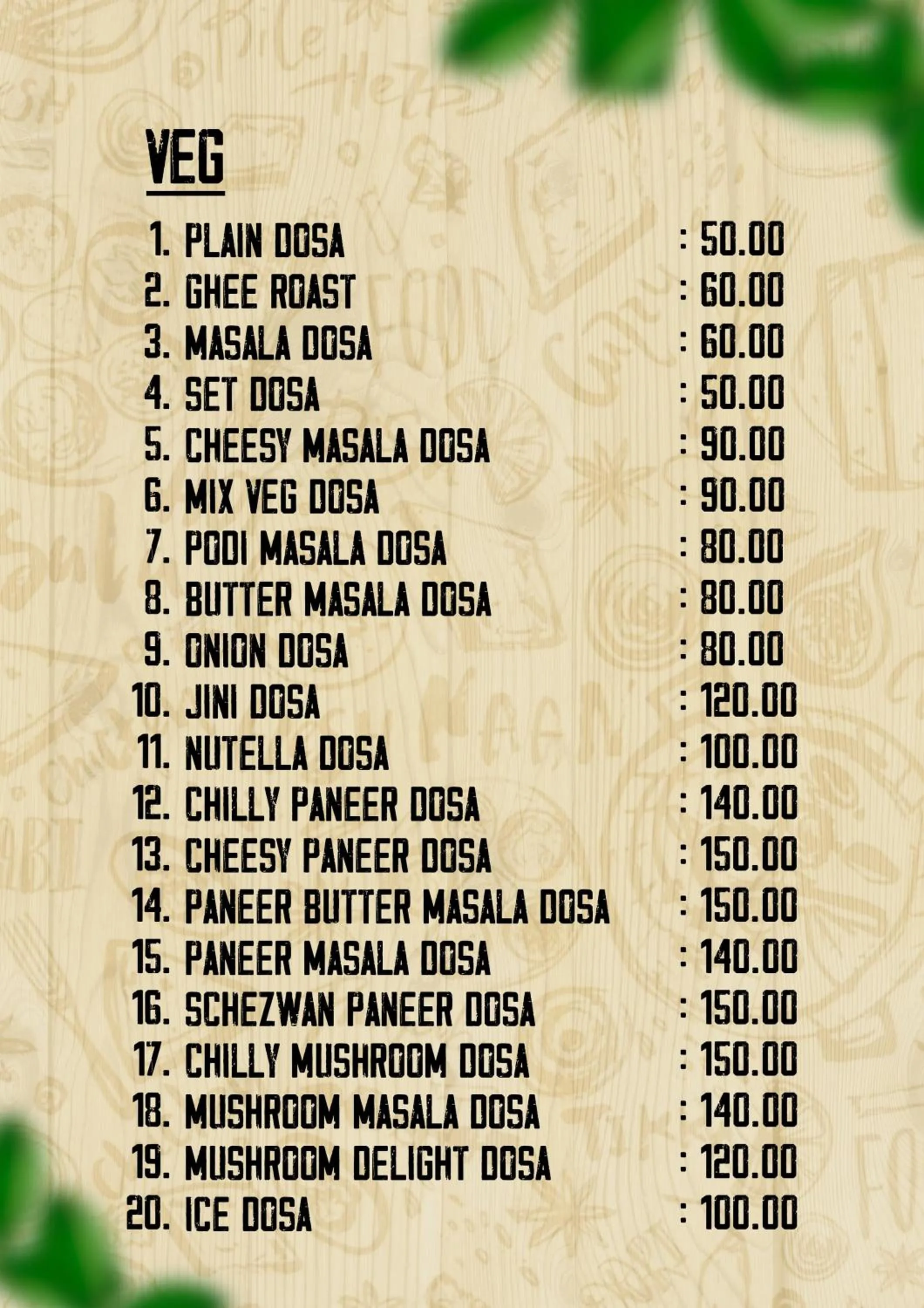 Restaurant/places to eat in The Rosetta Castle